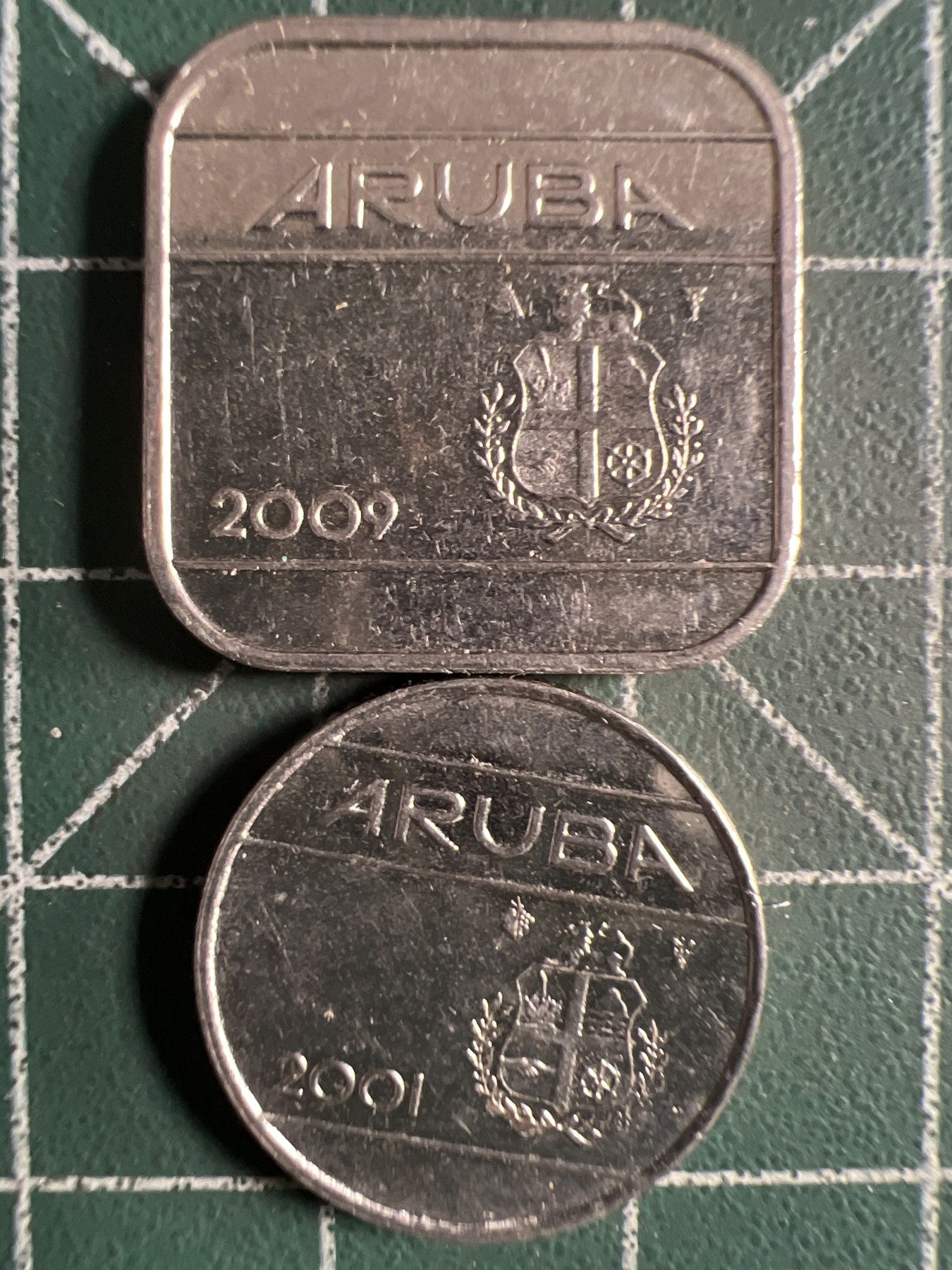 第389期 硬币币专场 （无押金，捡漏，全场20包邮，偏远地区除外，接收代拍业务） 阿鲁巴2枚