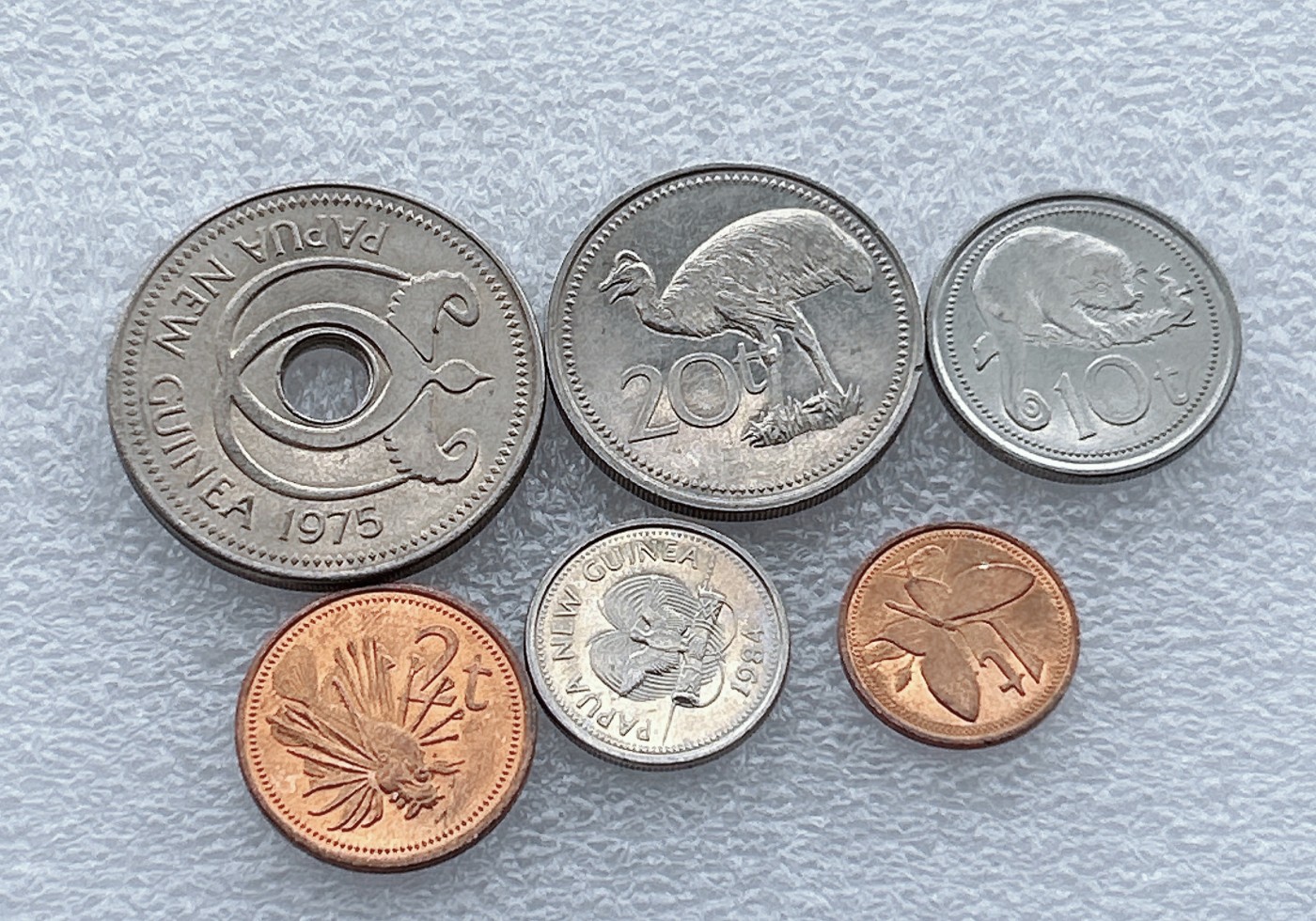 全场一元起拍 世界钱币散币场 第19期 巴布亚新几内亚