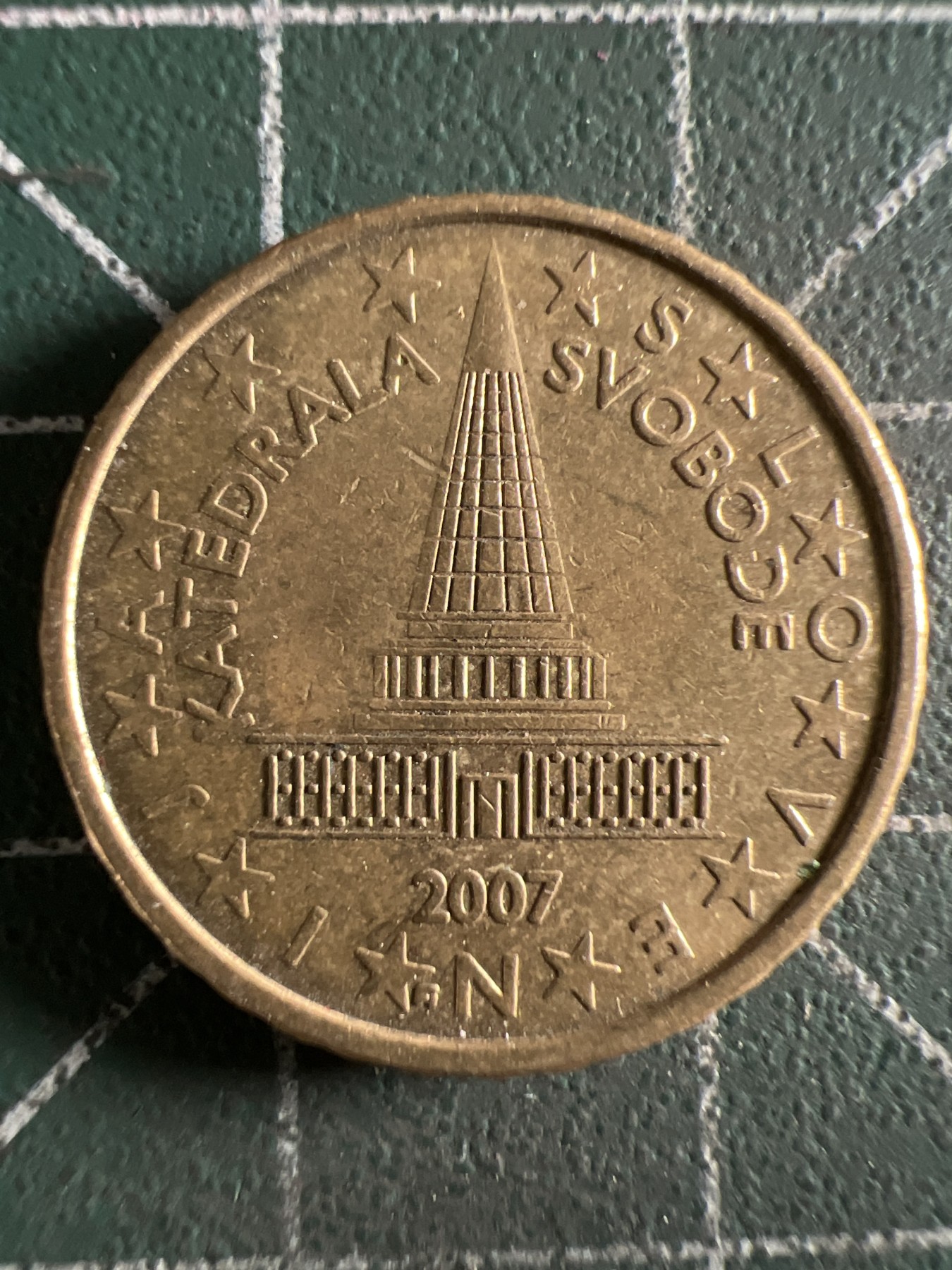 第388期 硬币币专场 （无押金，捡漏，全场20包邮，偏远地区除外，接收代拍业务） 斯洛文尼亚10欧分