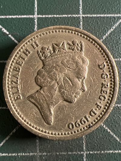 第521期  硬币专场 （无押金，捡漏，全场50包邮，偏远地区除外，接收代拍业务） - 英国1镑纪念币