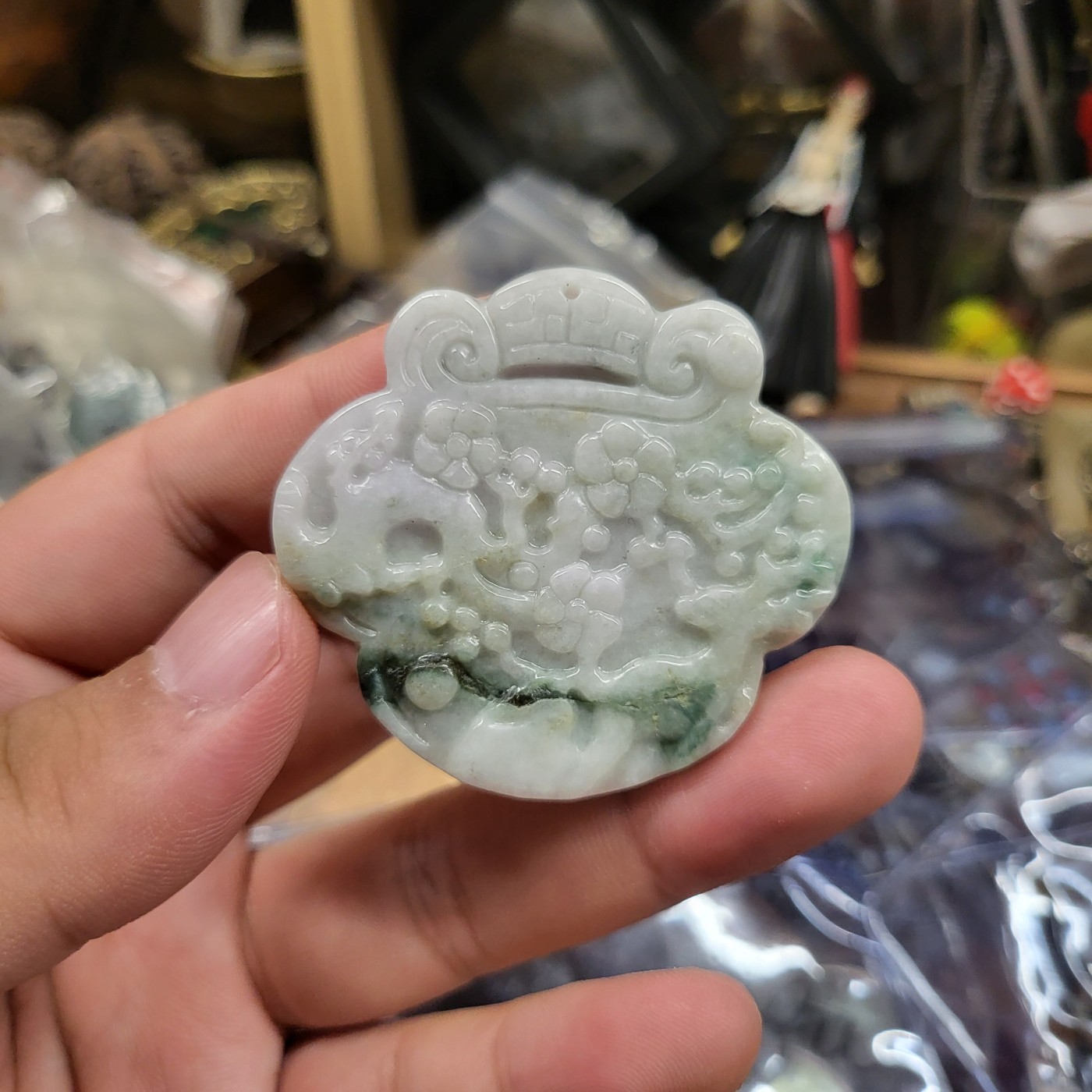玉石玉器专场 平安锁