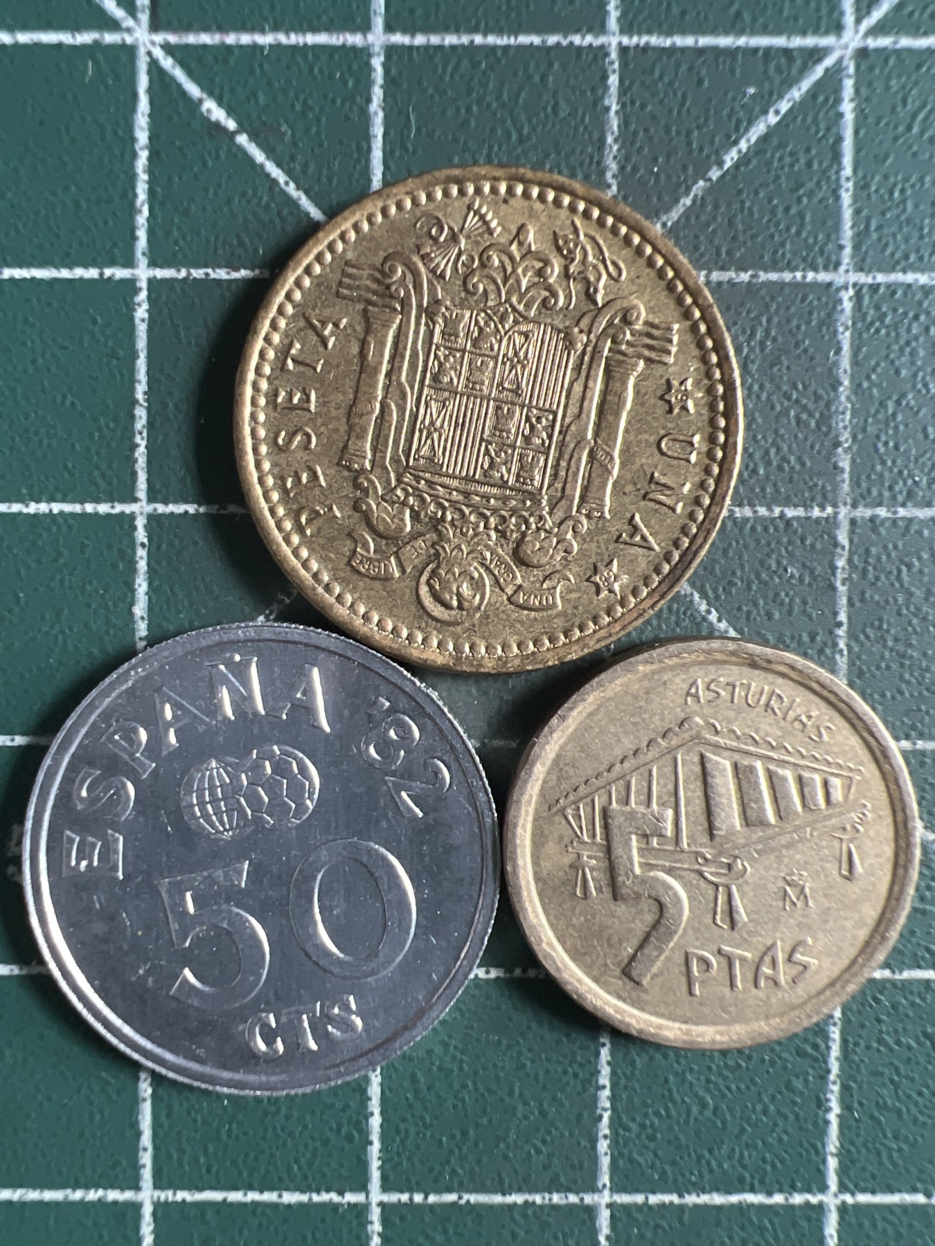 第389期 硬币币专场 （无押金，捡漏，全场20包邮，偏远地区除外，接收代拍业务） 西班牙三枚