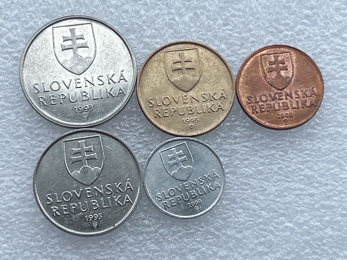 全场一元起拍 世界钱币散币场 第19期 斯洛伐克