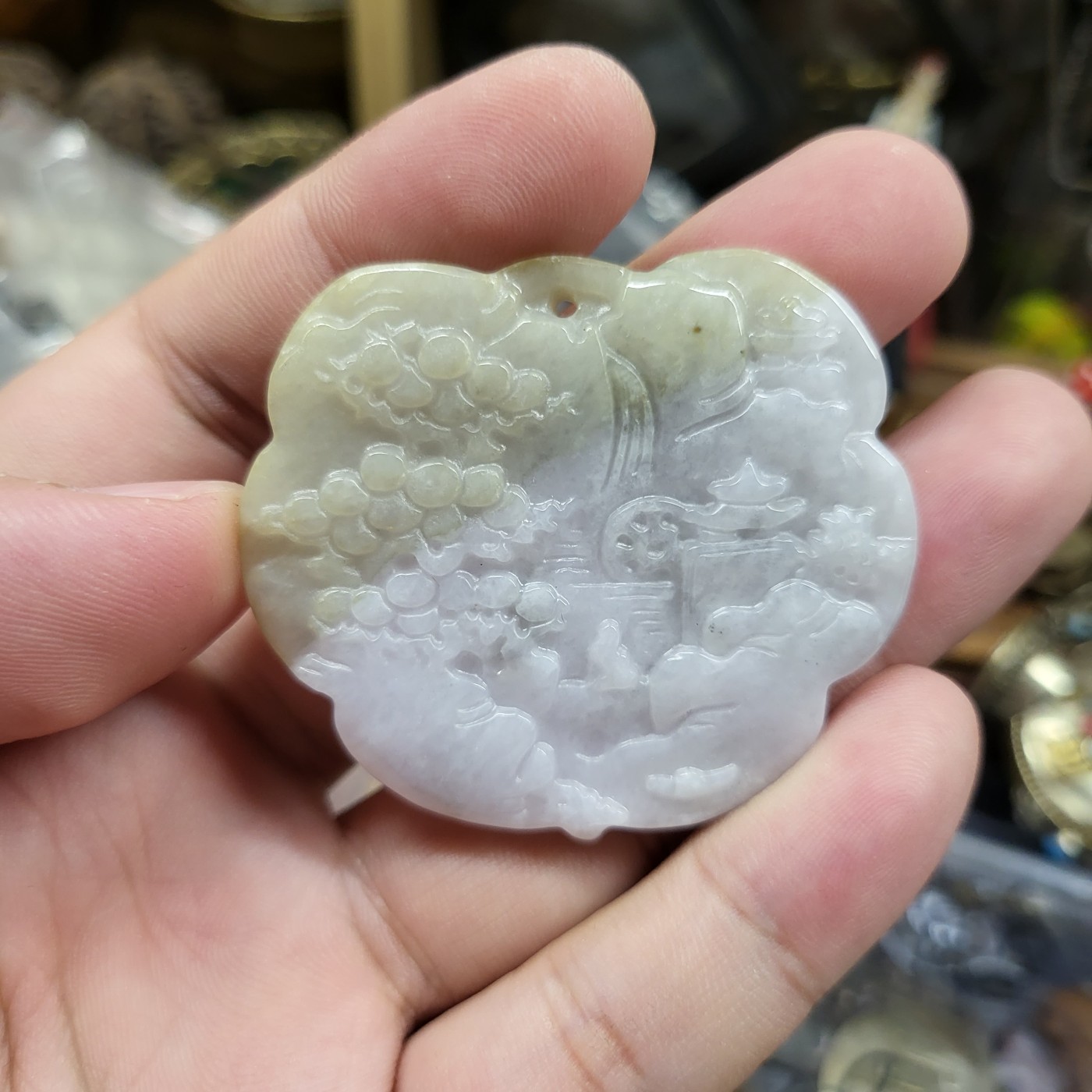 玉石玉器专场 山水牌