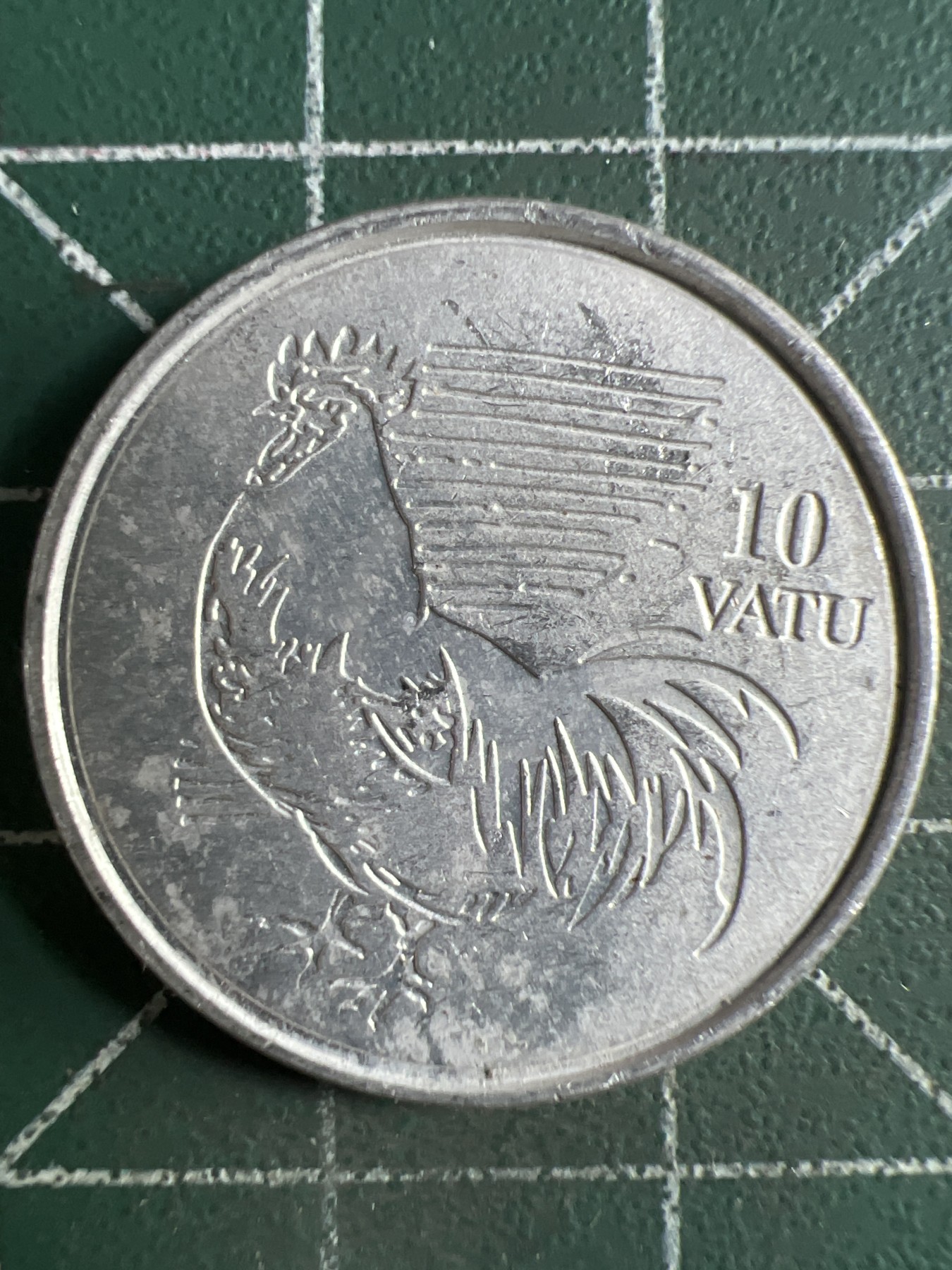 第389期 硬币币专场 （无押金，捡漏，全场20包邮，偏远地区除外，接收代拍业务） 瓦努阿图公鸡