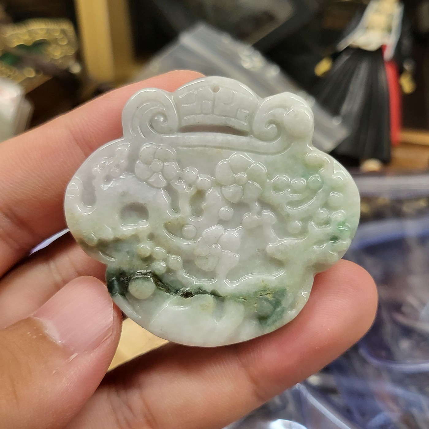 玉石玉器专场 平安锁