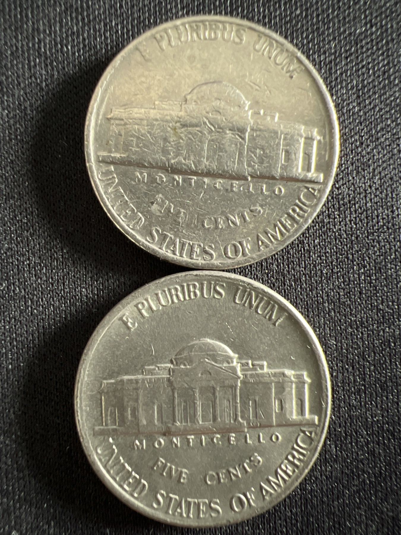 第389期 硬币币专场 （无押金，捡漏，全场20包邮，偏远地区除外，接收代拍业务） 美国五美分两枚