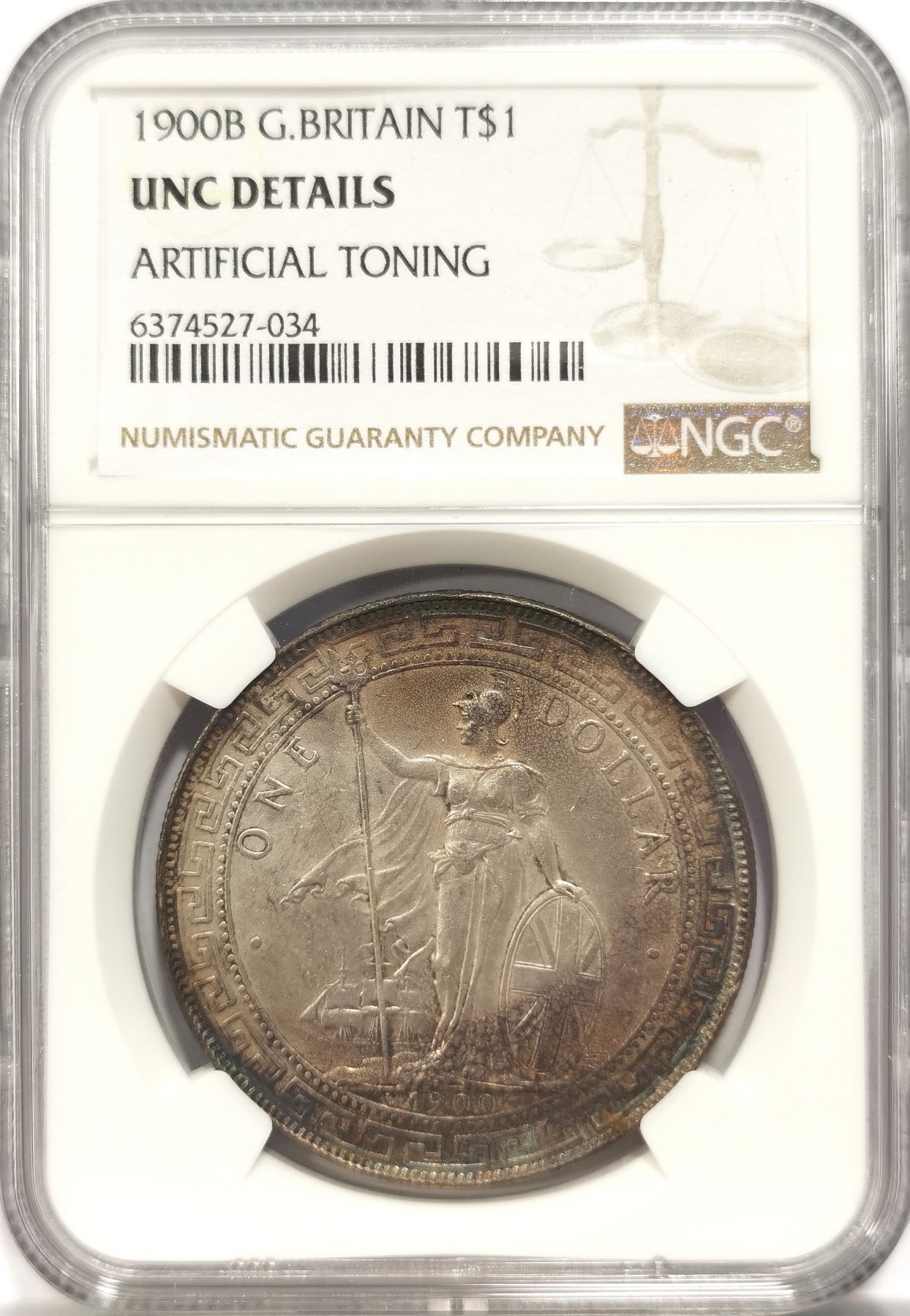 62 外国壹圓銀貨 貨幣博物館 | 日本 PCGS MS62 新一圓銀貨（大型） New type 1Yen