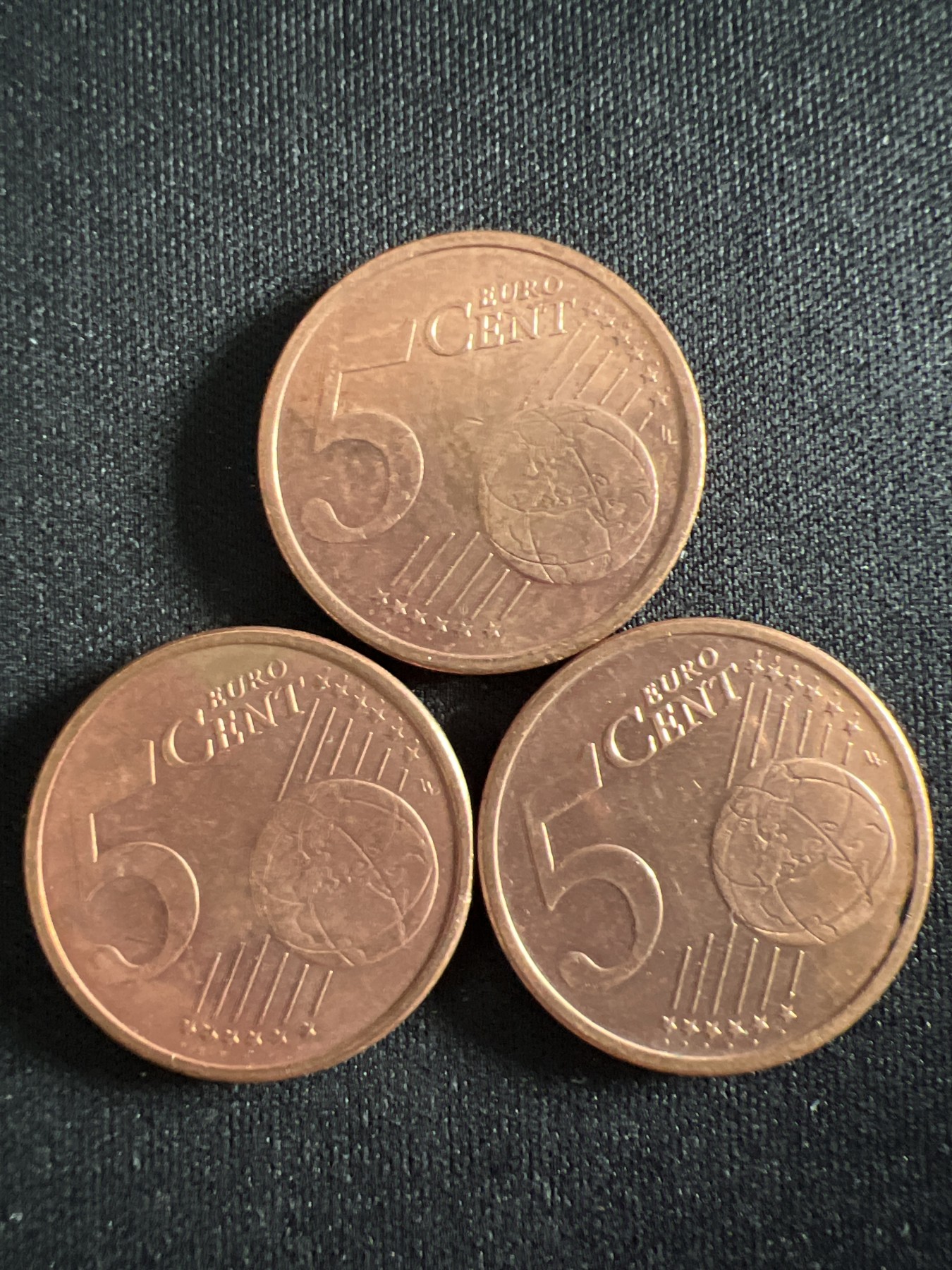 第389期 硬币币专场 （无押金，捡漏，全场20包邮，偏远地区除外，接收代拍业务） 德国5欧分三枚