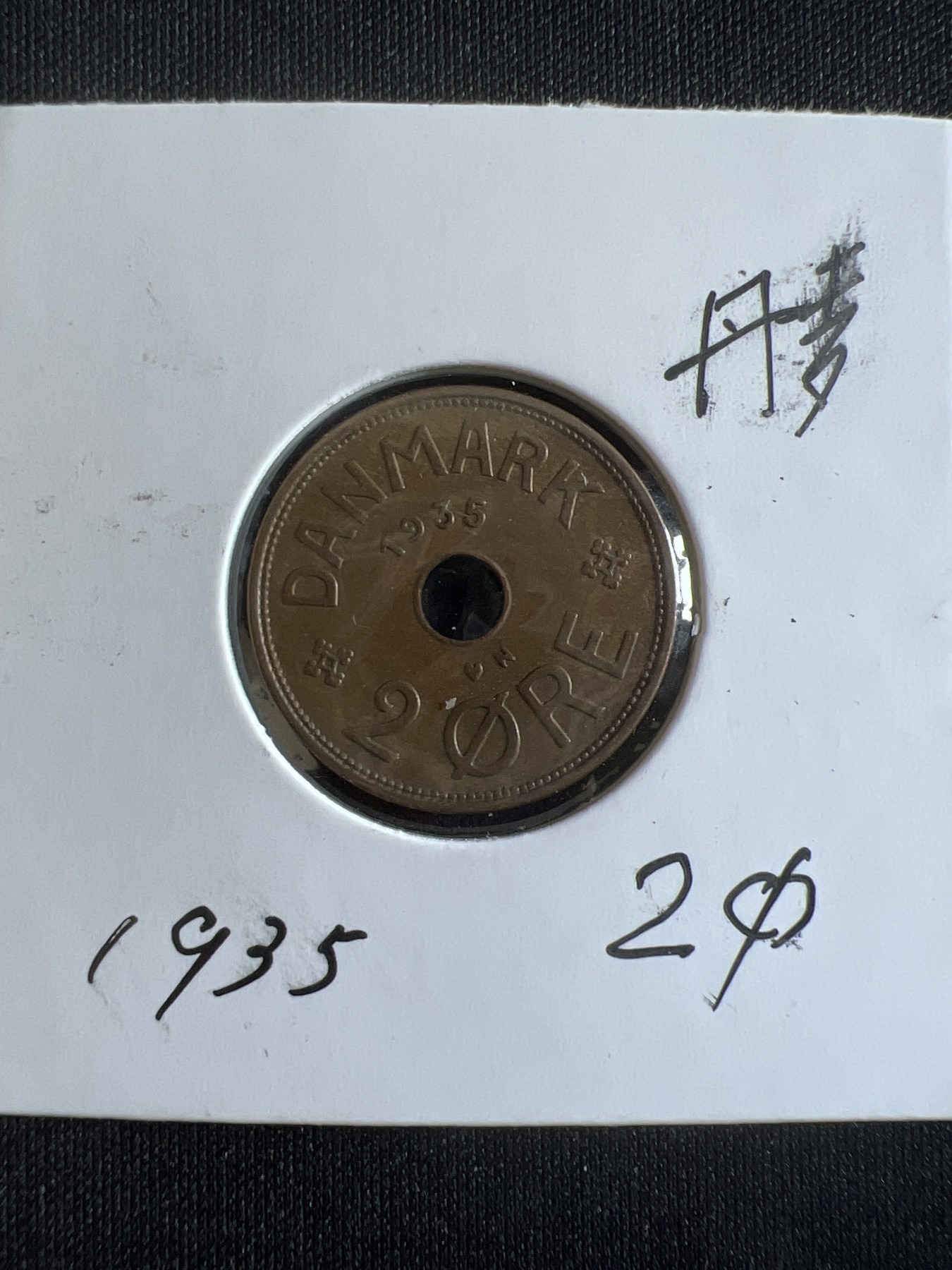 第390期 硬币币专场 （无押金，捡漏，全场20包邮，偏远地区除外，接收代拍业务） 丹麦2欧尔