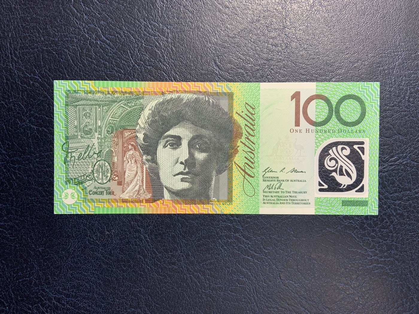 收藏联盟Quantum Auction 第284期拍卖  澳大利亚2014年100元首发AA冠 品相全新UNC 传奇英雄 莫纳什