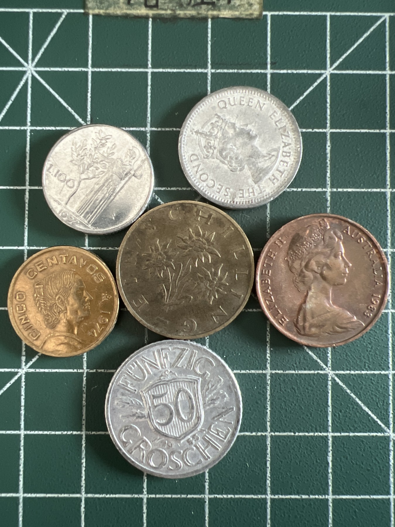 第432期 硬币专场 （无押金，捡漏，全场20包邮，偏远地区除外，接收代拍业务） 硬币六枚