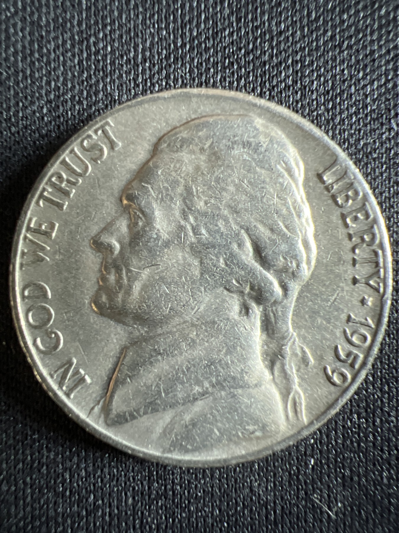 第390期 硬币币专场 （无押金，捡漏，全场20包邮，偏远地区除外，接收代拍业务） 美国五美分1959年