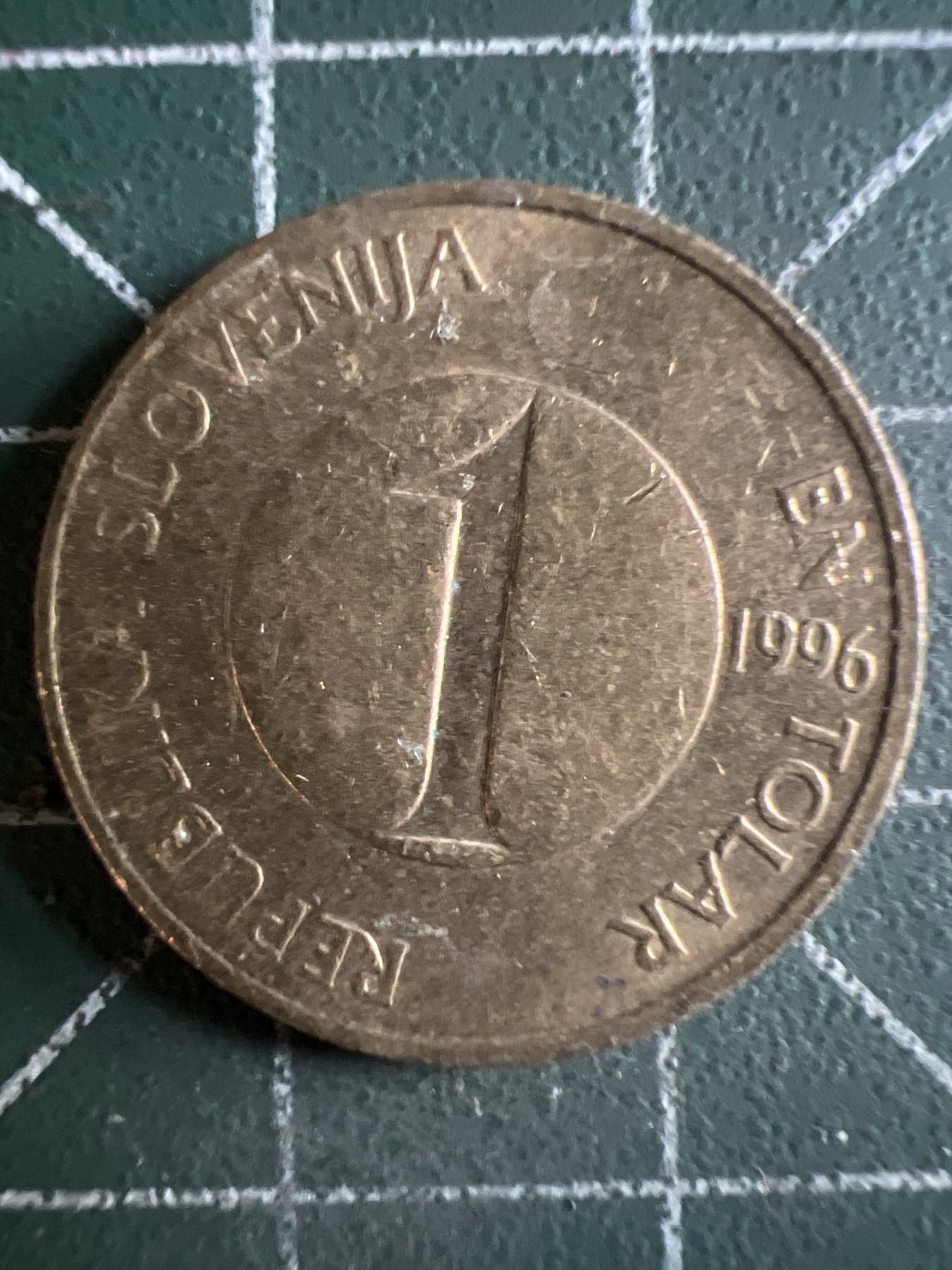 第391期 硬币币专场 （无押金，捡漏，全场20包邮，偏远地区除外，接收代拍业务） 斯洛文尼亚1斯托廷