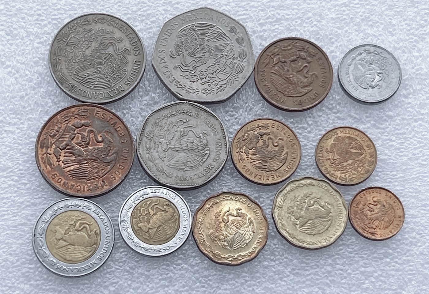 全场一元起拍 世界钱币散币场 第19期 墨西哥