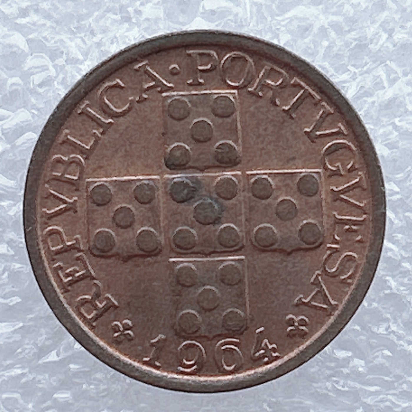 全场一元起拍 世界钱币散币场 第19期 葡萄牙1964年10分