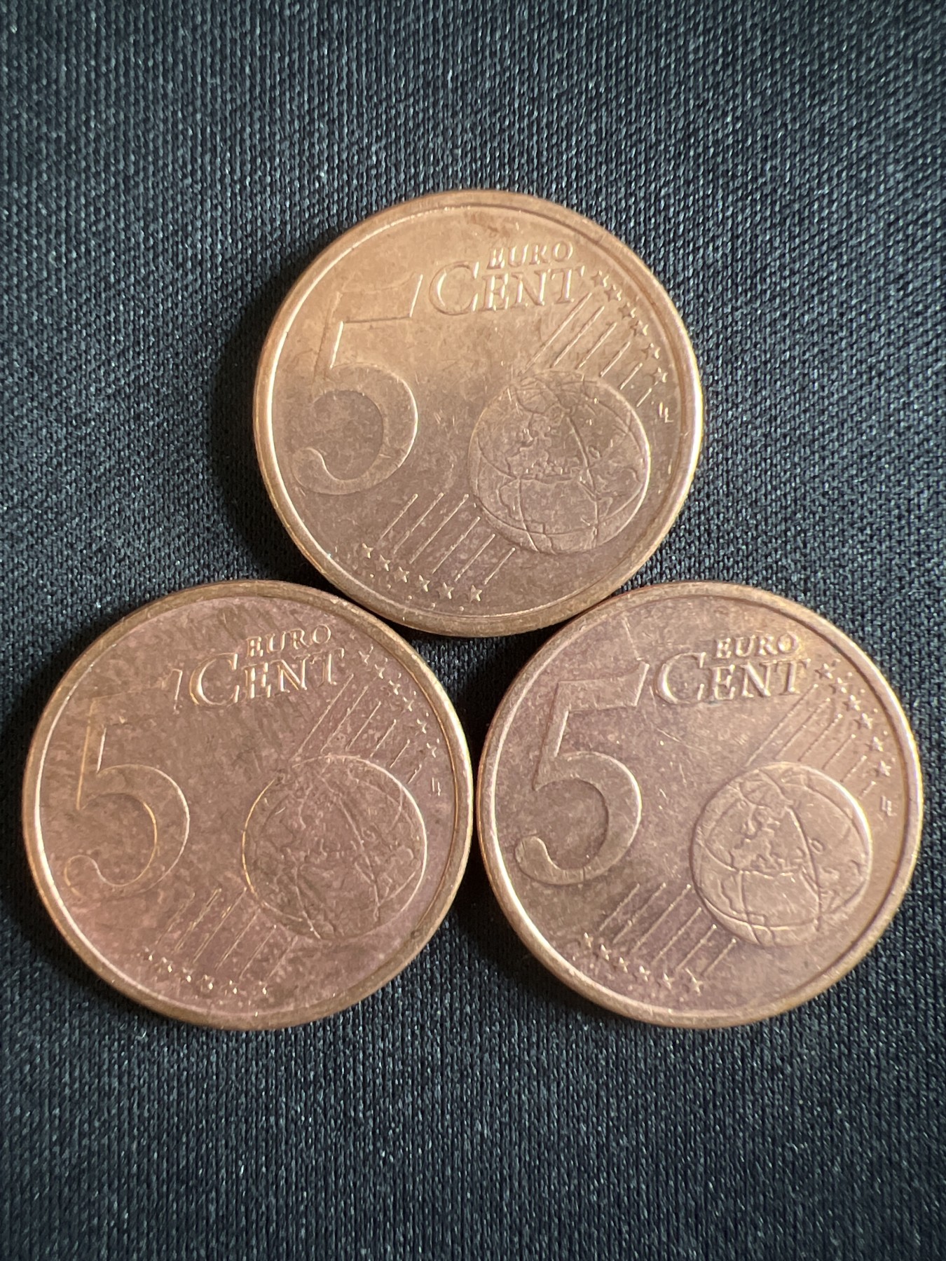 第390期 硬币币专场 （无押金，捡漏，全场20包邮，偏远地区除外，接收代拍业务） 德国5欧分三枚