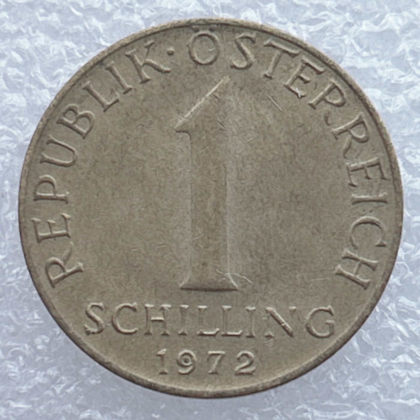全场一元起拍 世界钱币散币场 第19期 奥地利1972年1先令