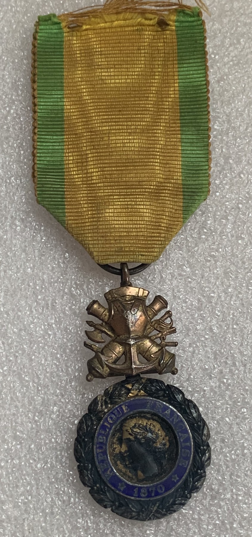 瓶子🏺第106期拍卖会  法国1870年荣誉军团银质奖章  20克