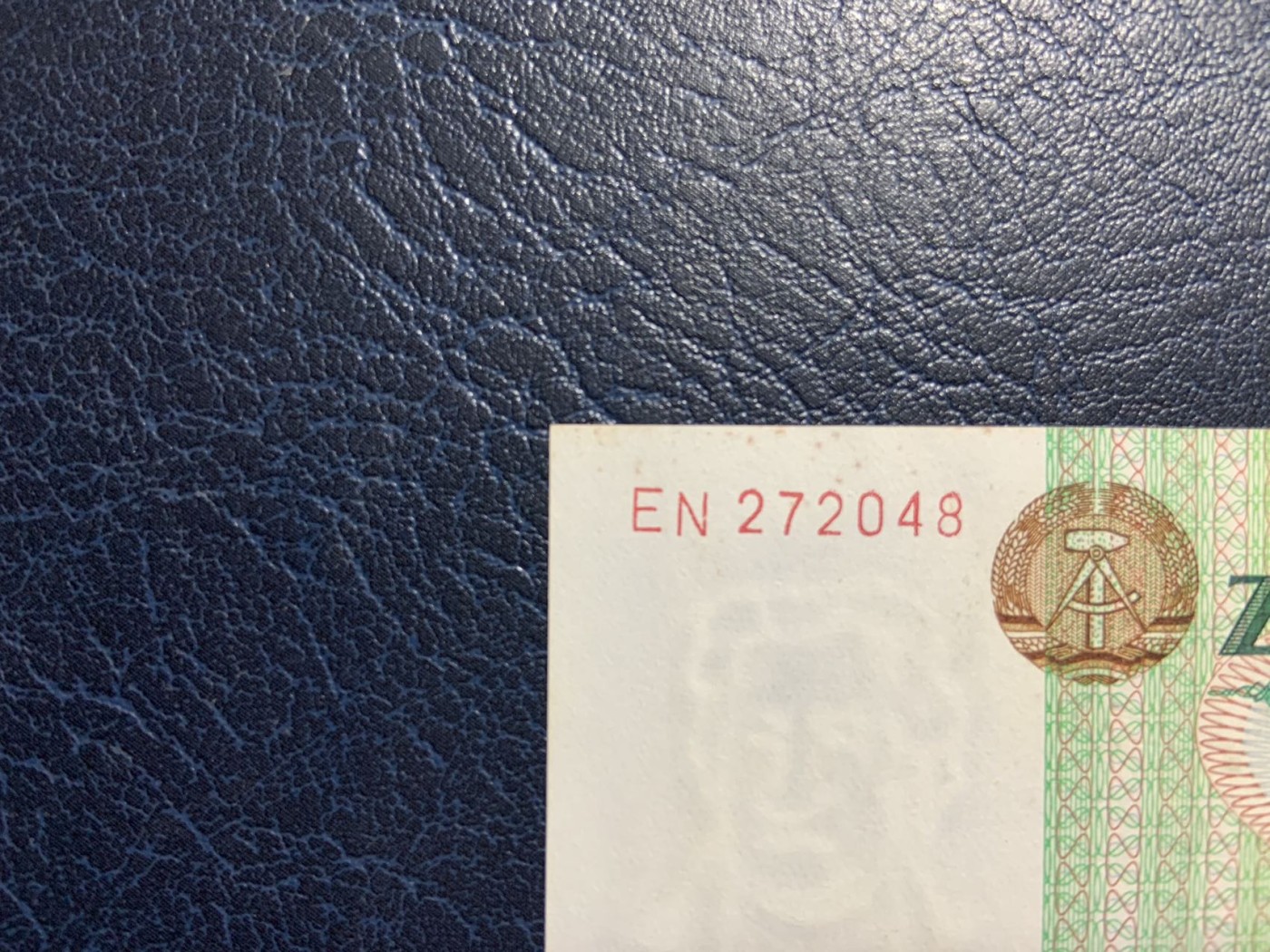 收藏联盟Quantum Auction 第284期拍卖  德国民主国家1971-75年20和50马克 品相UNC- 