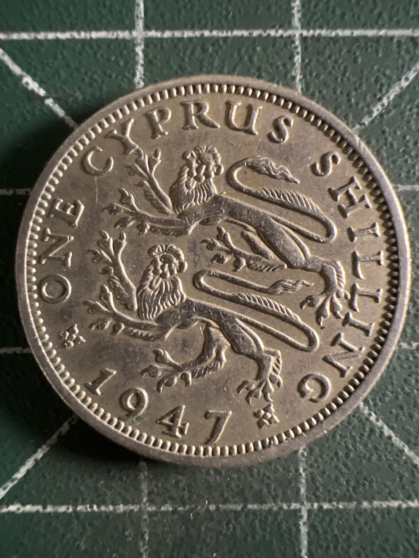 第390期 硬币币专场 （无押金，捡漏，全场20包邮，偏远地区除外，接收代拍业务） 英属塞浦路斯1先令