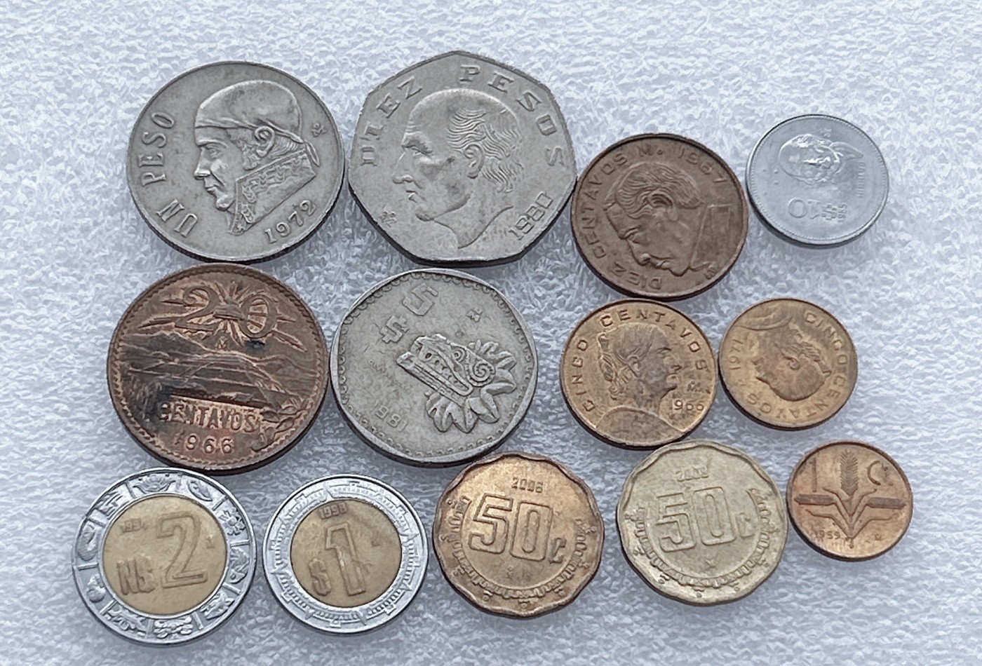 全场一元起拍 世界钱币散币场 第19期 墨西哥