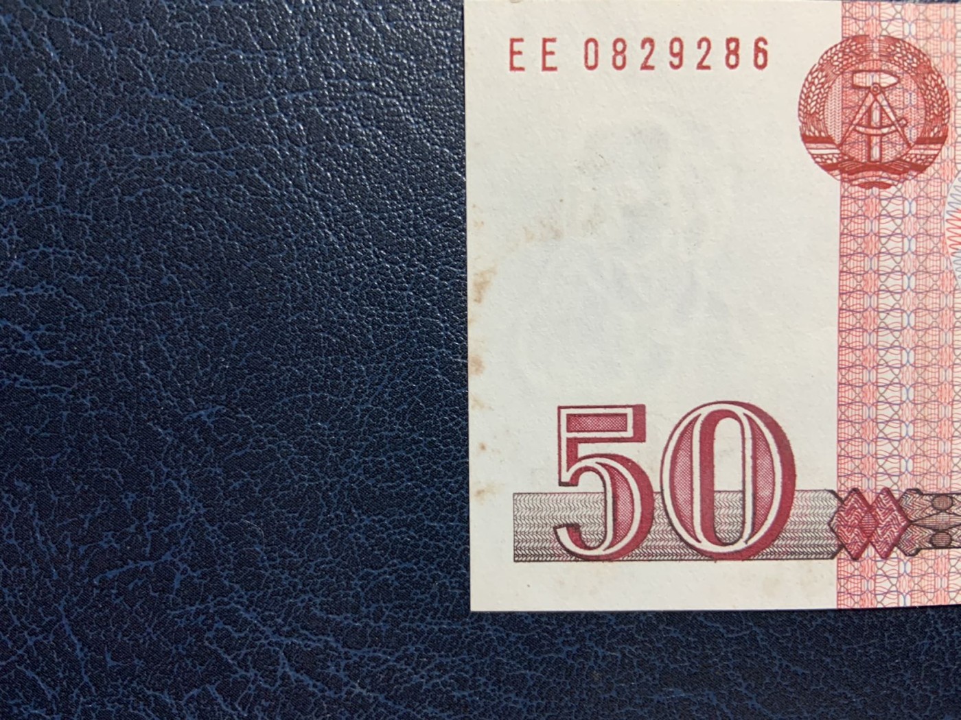 收藏联盟Quantum Auction 第284期拍卖  德国民主国家1971-75年20和50马克 品相UNC- 