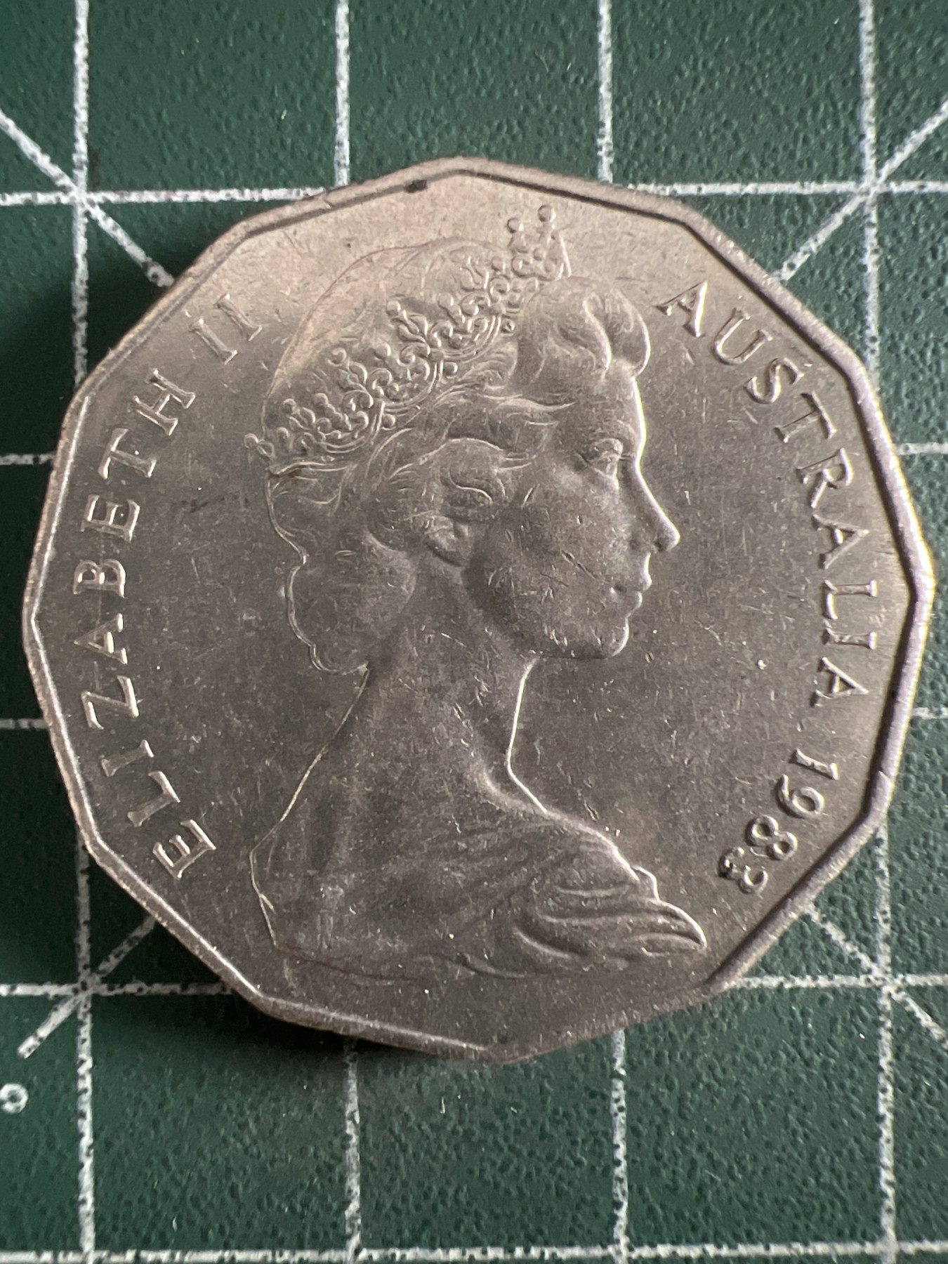 第390期 硬币币专场 （无押金，捡漏，全场20包邮，偏远地区除外，接收代拍业务） 澳大利亚50分1983年