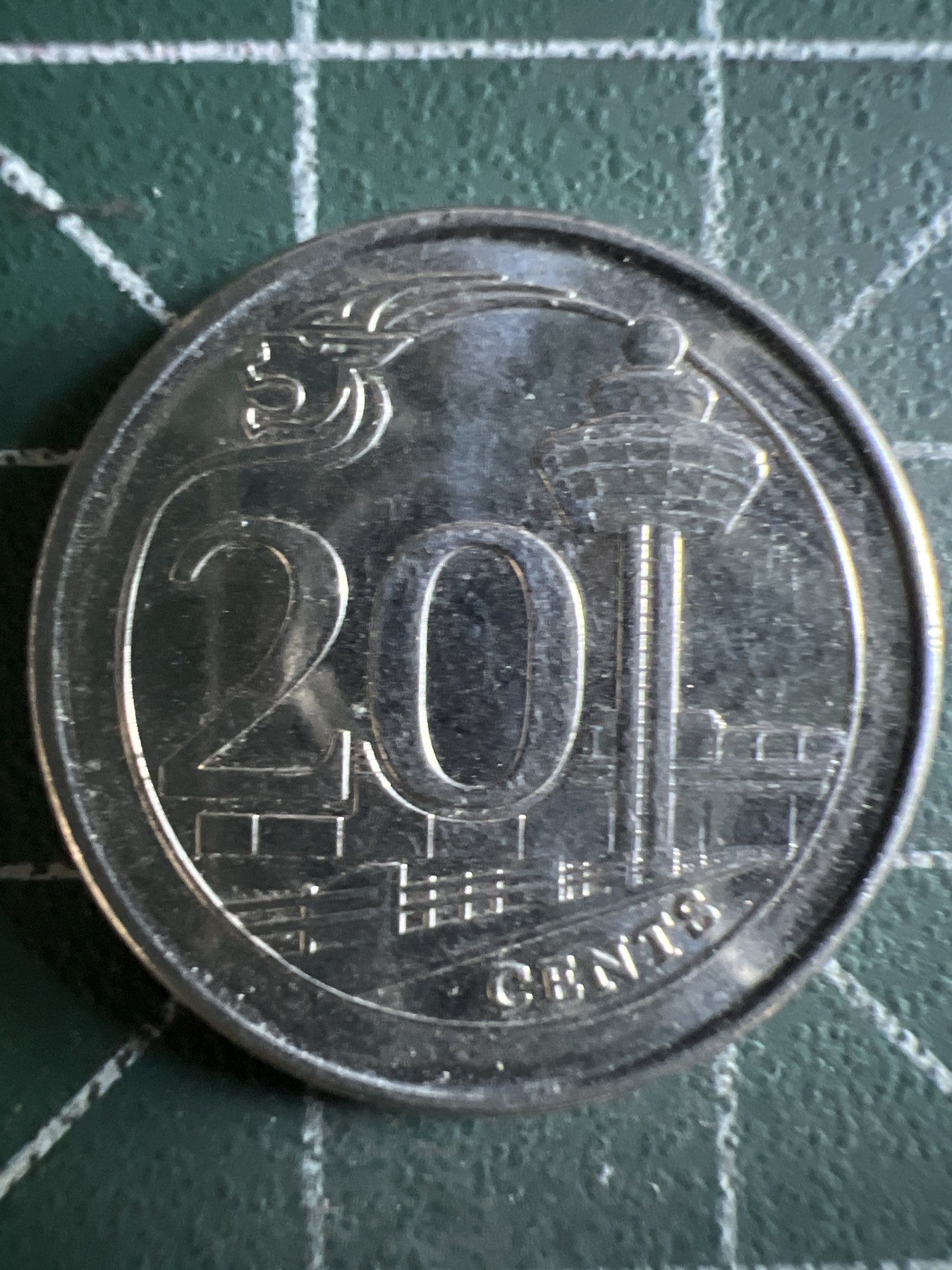 第432期 硬币专场 （无押金，捡漏，全场20包邮，偏远地区除外，接收代拍业务） 新加坡20分