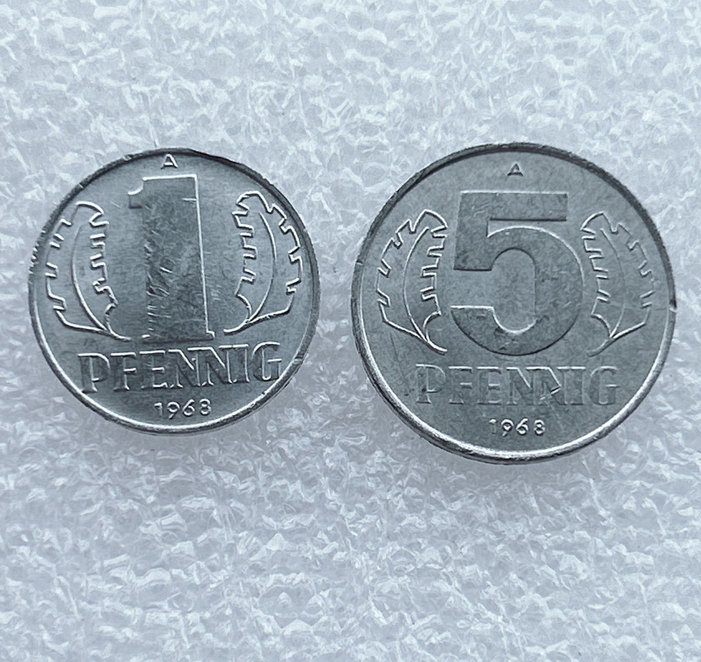 全场一元起拍 世界钱币散币场 第19期 德国铝币2枚