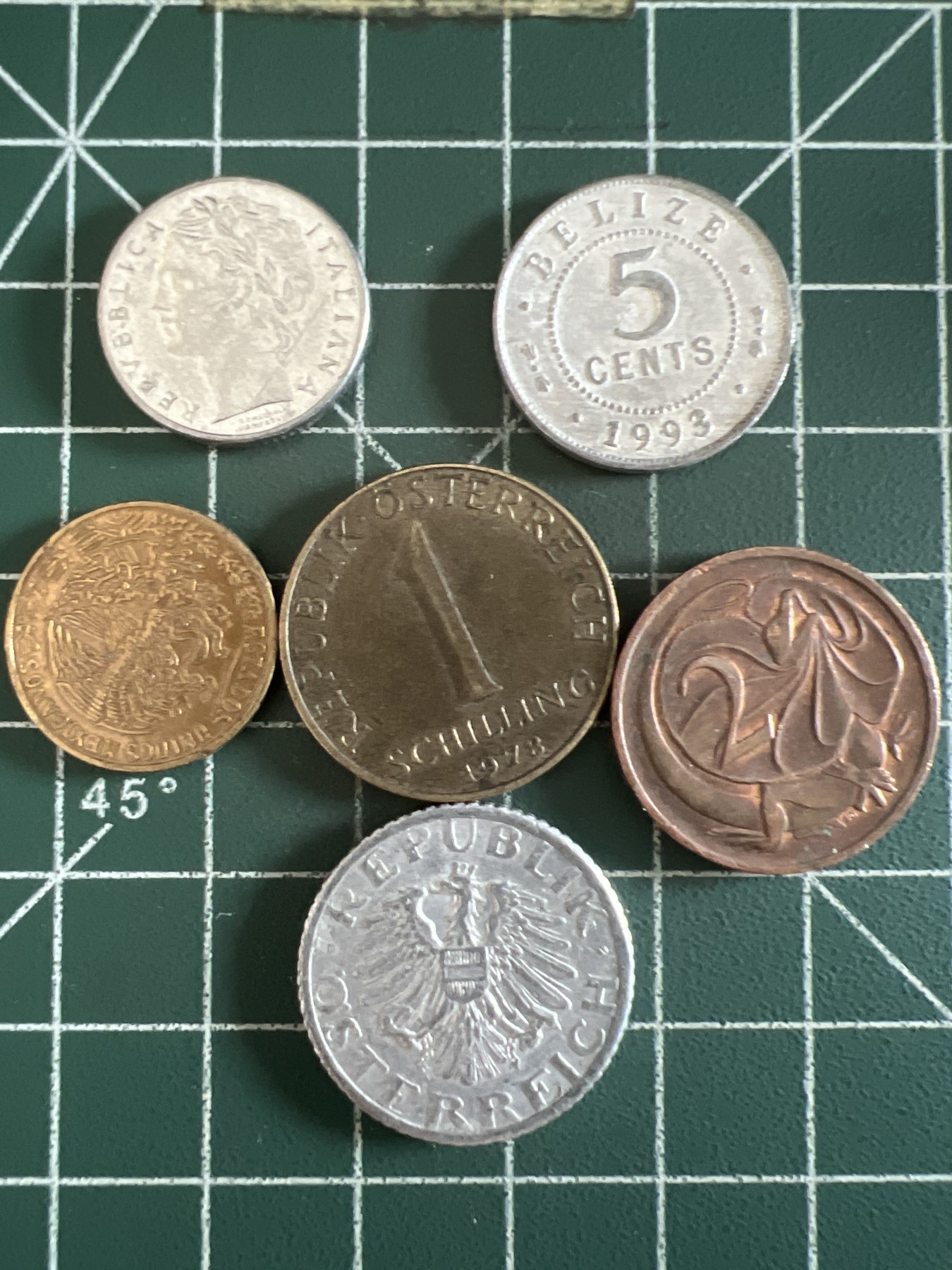 第432期 硬币专场 （无押金，捡漏，全场20包邮，偏远地区除外，接收代拍业务） 硬币六枚