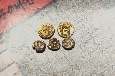 梧彩钱庄捡漏拍第9期 - 印度法兰金币一组5枚