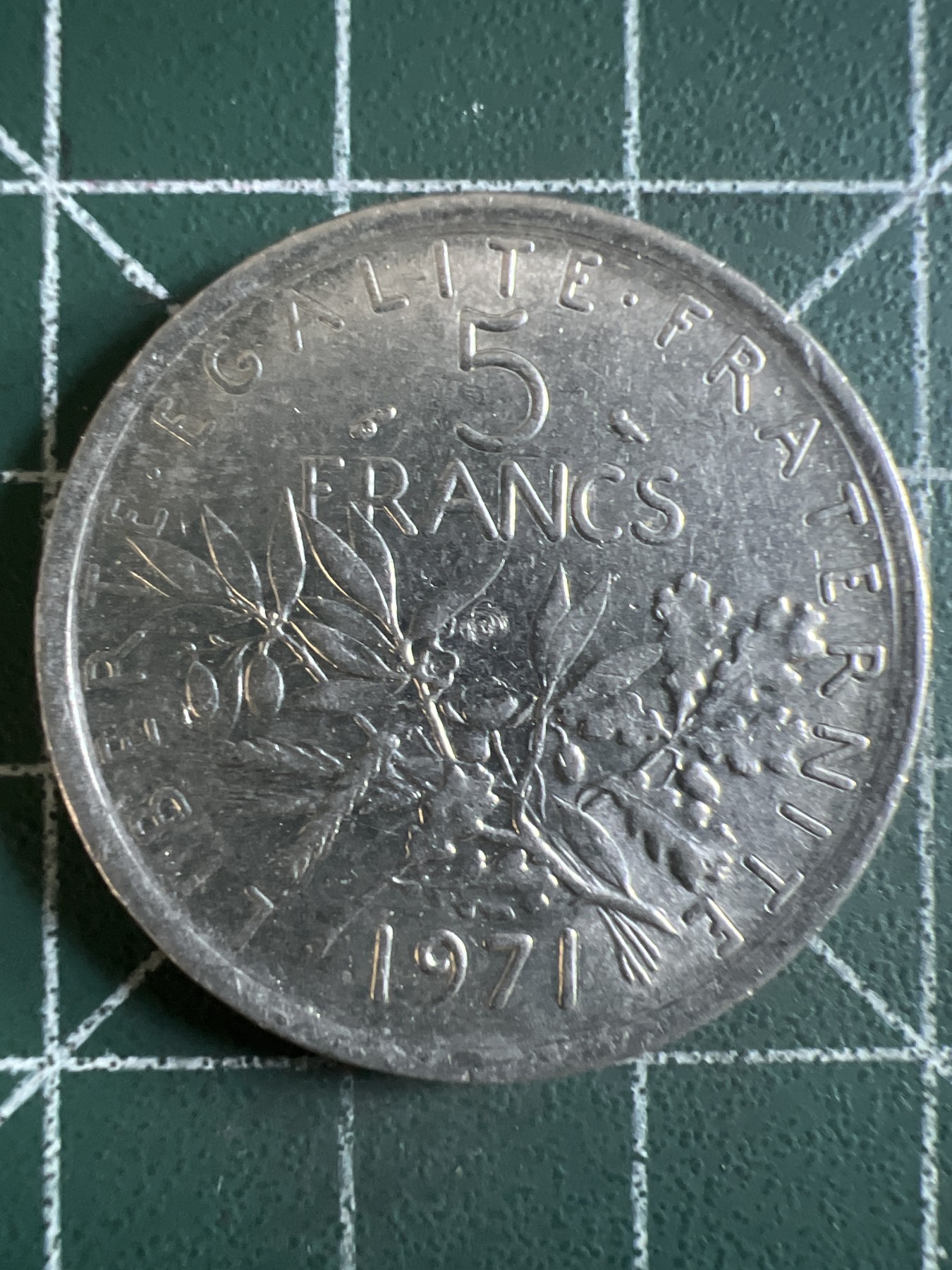 第391期 硬币币专场 （无押金，捡漏，全场20包邮，偏远地区除外，接收代拍业务） 法国5法郎