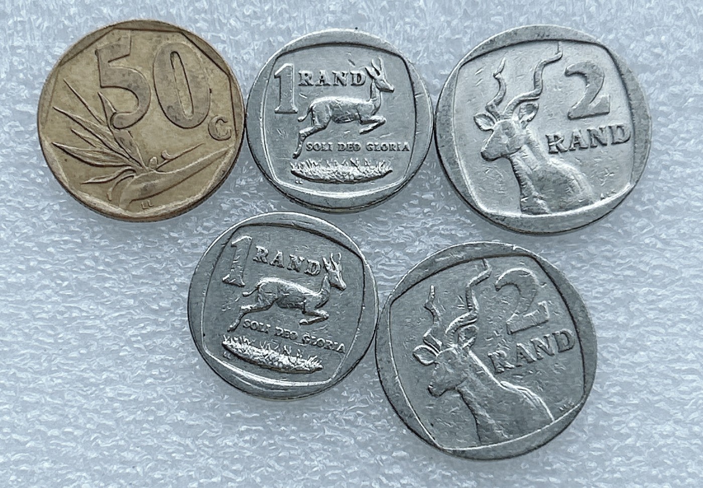全场一元起拍 世界钱币散币场 第19期 南非