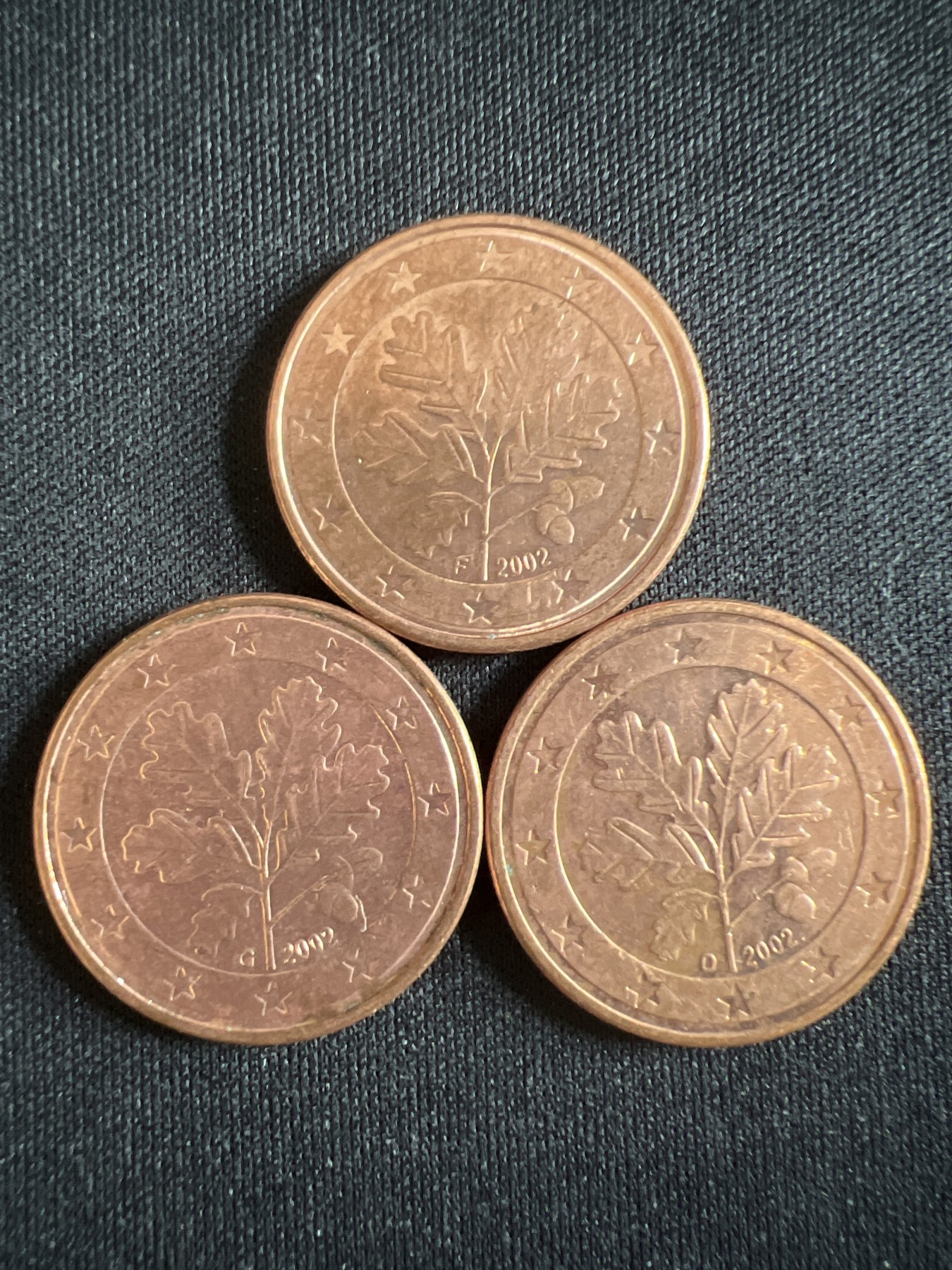 第390期 硬币币专场 （无押金，捡漏，全场20包邮，偏远地区除外，接收代拍业务） 德国5欧分三枚