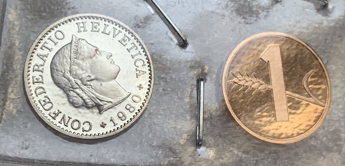 瓶子🏺第106期拍卖会  瑞士1980年精制套币8枚套