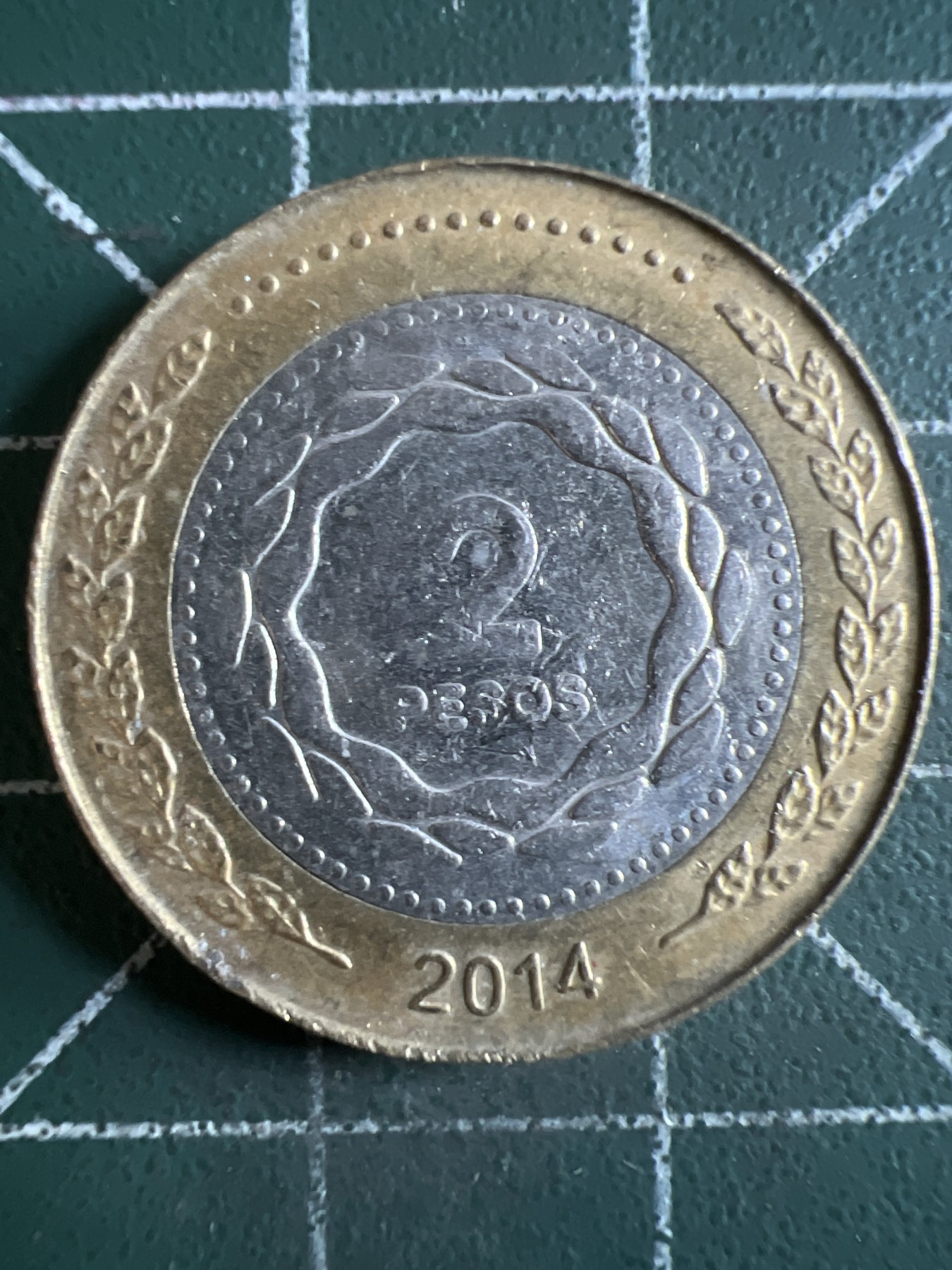 第432期 硬币专场 （无押金，捡漏，全场20包邮，偏远地区除外，接收代拍业务） 阿根廷2比索 太阳神双色