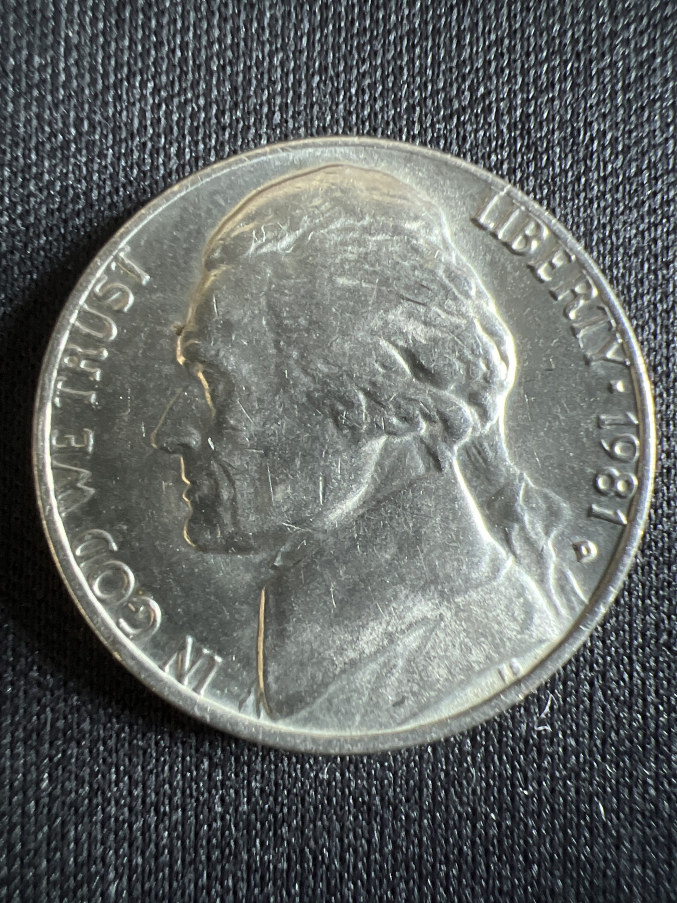 第390期 硬币币专场 （无押金，捡漏，全场20包邮，偏远地区除外，接收代拍业务） 美国五美分1981年