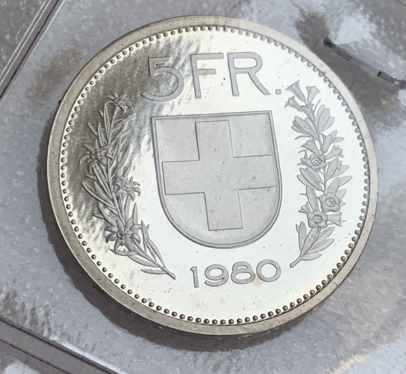 瓶子🏺第106期拍卖会  瑞士1980年精制套币8枚套