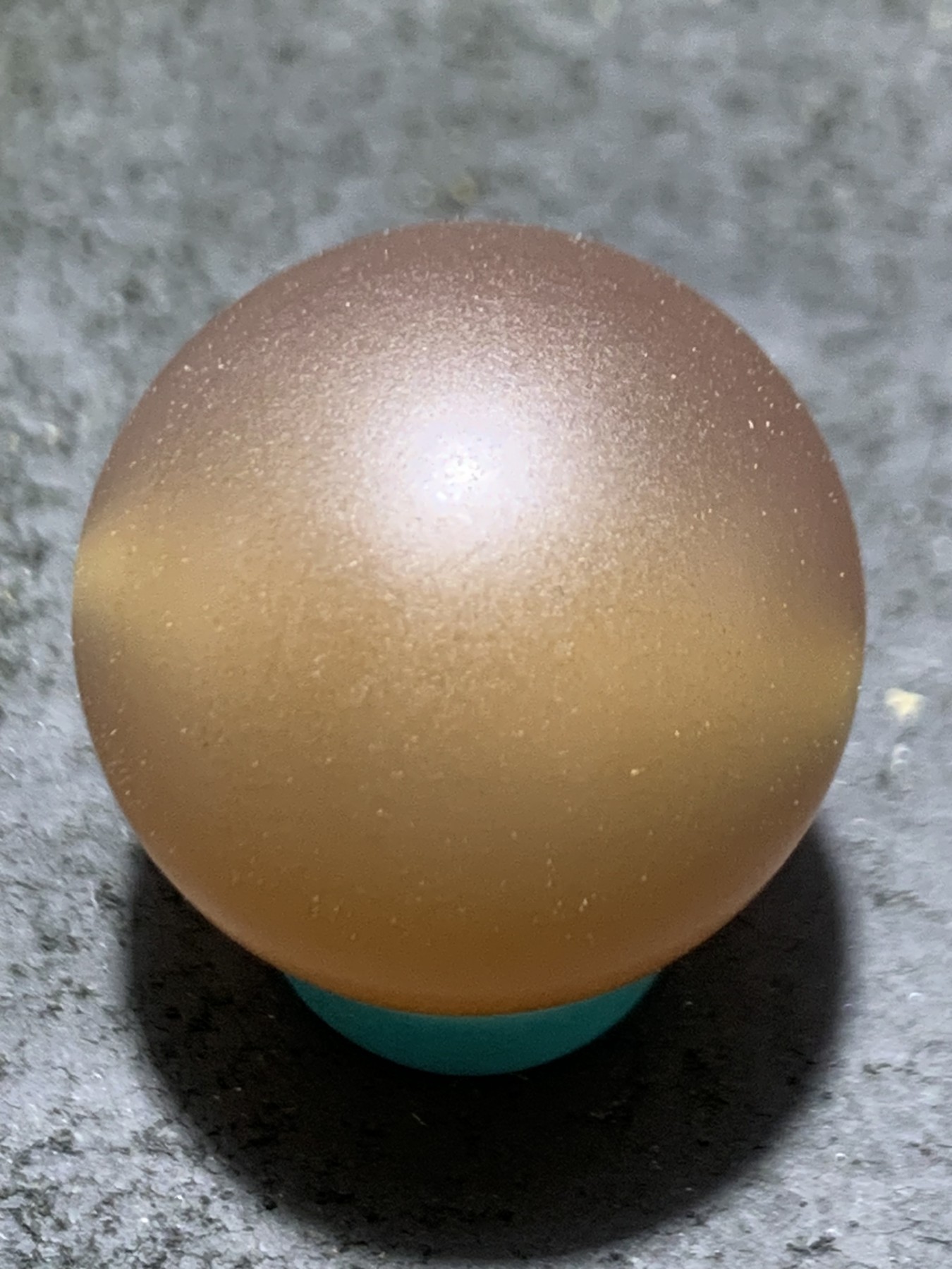 精美亚光高玉化巴西玛瑙手工俏色巧雕无相佛2.0圆珠一个！