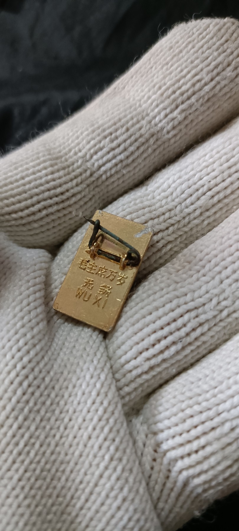 全场0起0押金！ 精品像章，红色文献！ 彩色章，东方红天安门！背后带拼音