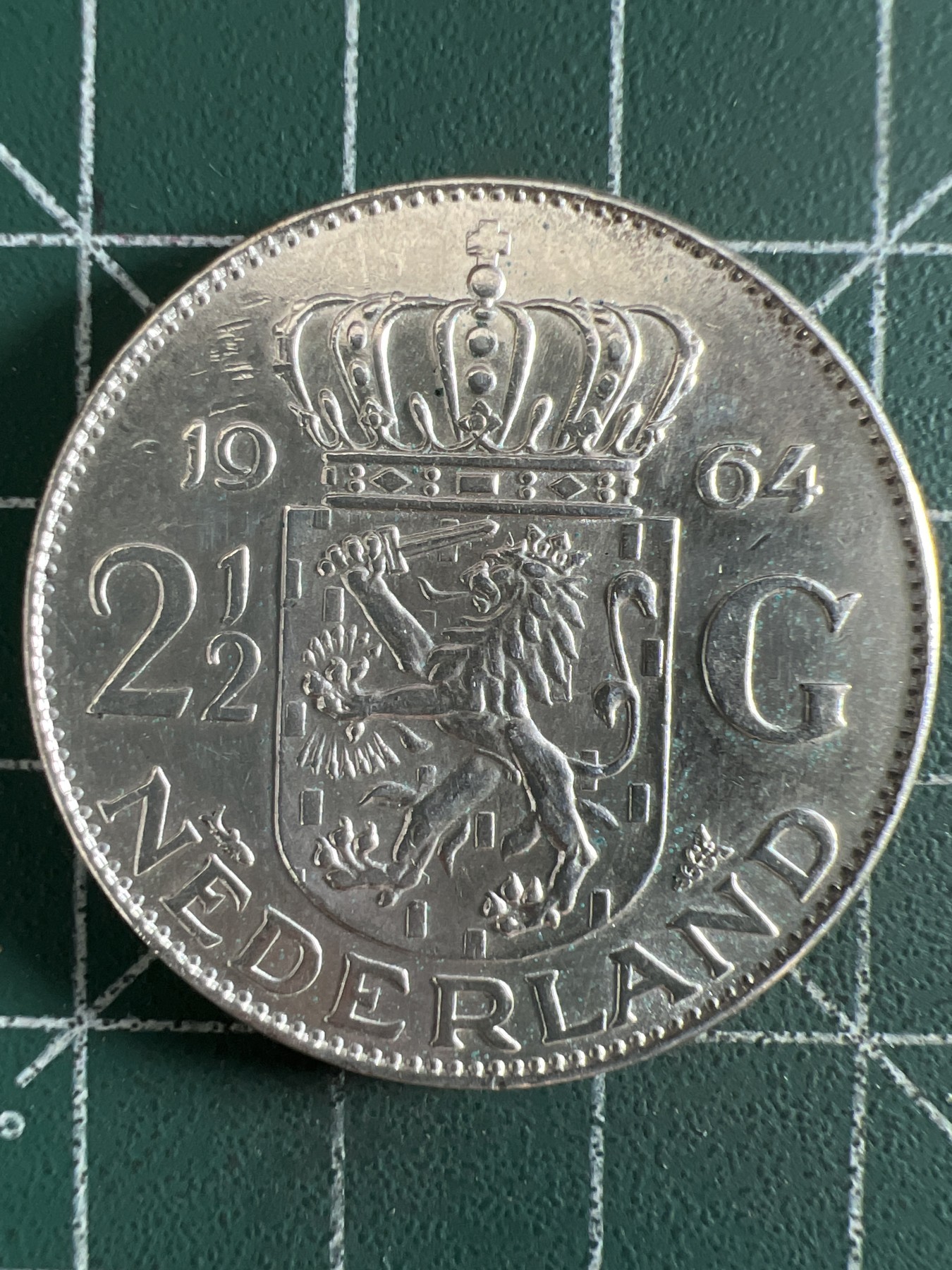 第395期 银币专场 （无押金，捡漏，全场20包邮，偏远地区除外，接收代拍业务） 荷兰2.5盾银币