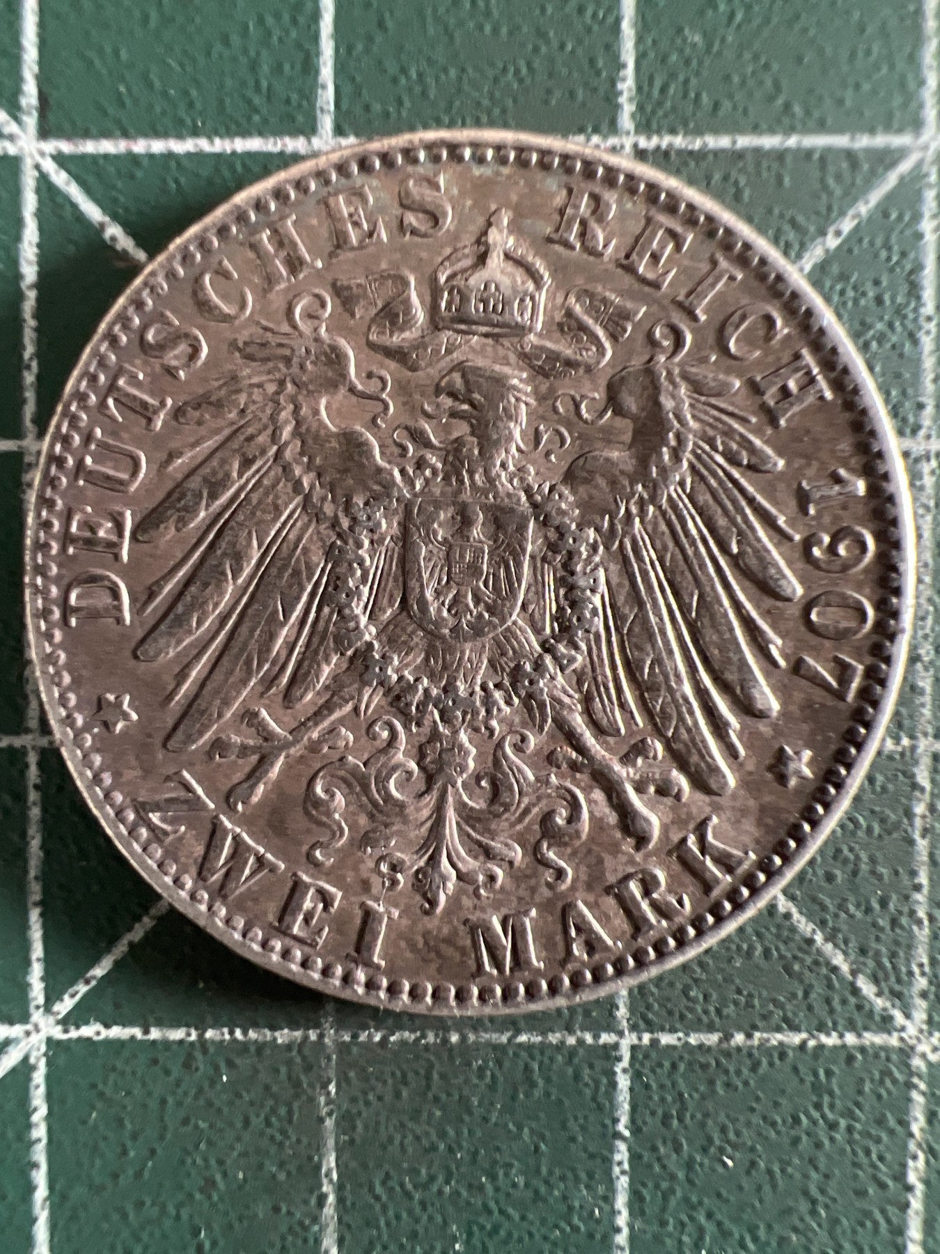 第395期 银币专场 （无押金，捡漏，全场20包邮，偏远地区除外，接收代拍业务） 德国2马克 银币