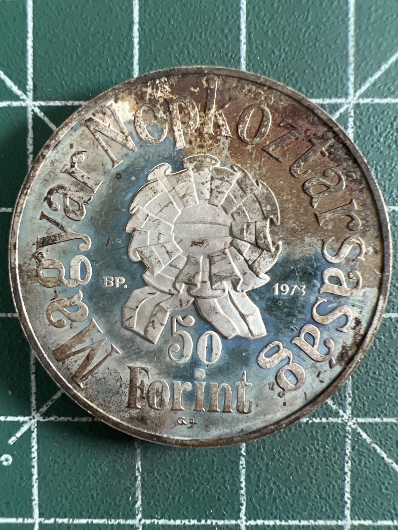 第395期 银币专场 （无押金，捡漏，全场20包邮，偏远地区除外，接收代拍业务） 匈牙利50F纪念精制银币