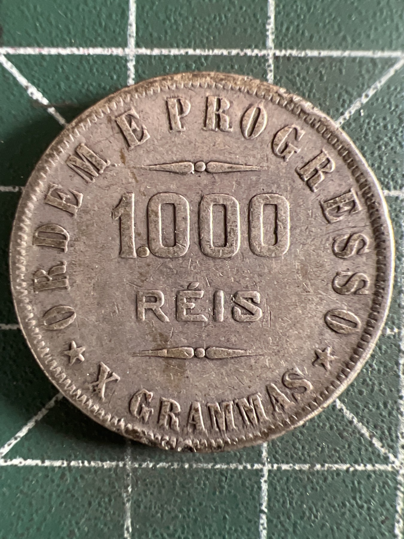 第395期 银币专场 （无押金，捡漏，全场20包邮，偏远地区除外，接收代拍业务） 巴西1000瑞斯银币
