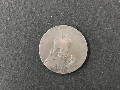 英国约克郡1793年布莱兹主教1/2便士代币1枚