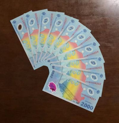 【礼羽收藏】🌏世界钱币拍卖第7期 - 全新UNC罗马尼亚，日全食，纪念钞 标十
