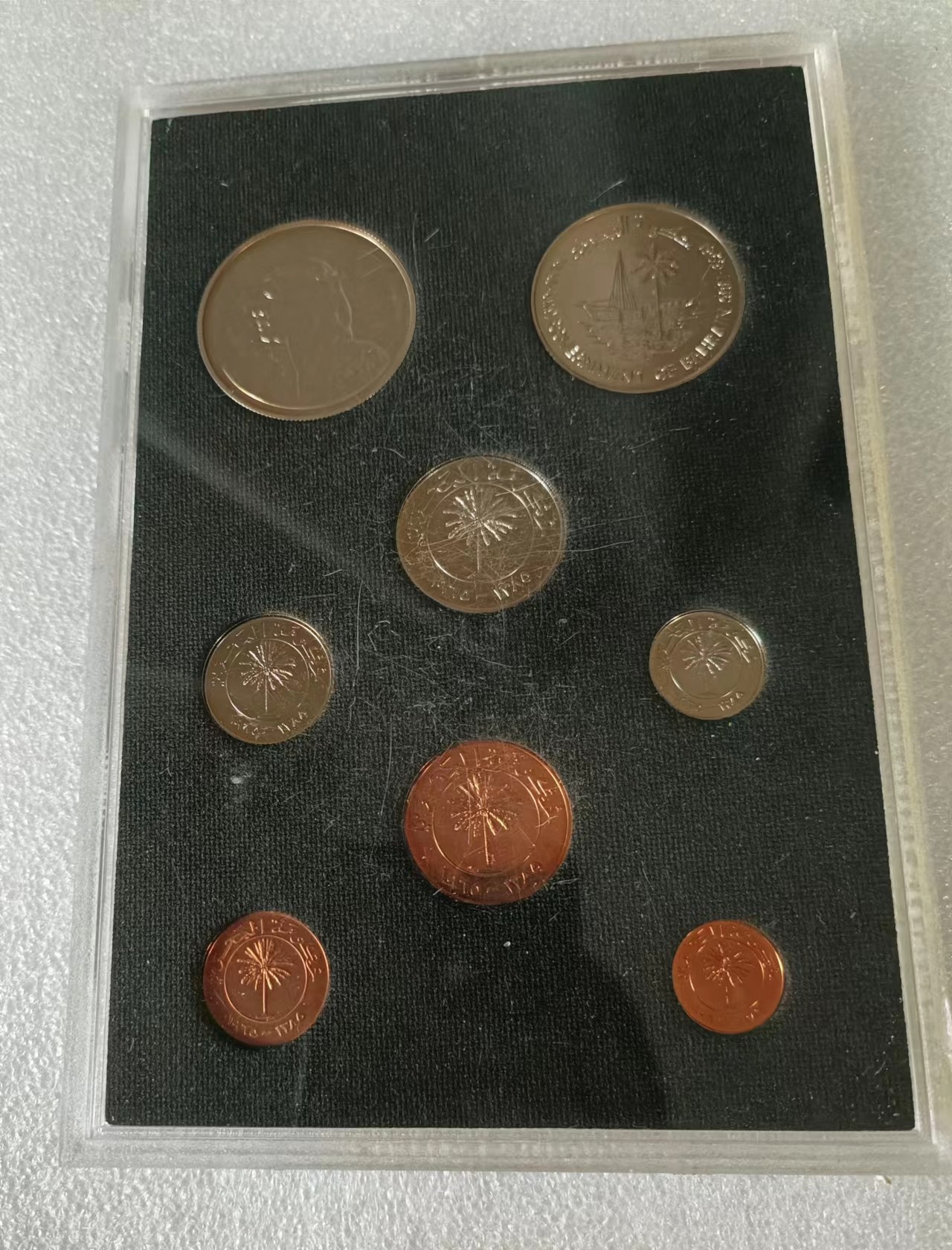 瓶子🏺第106期拍卖会  巴林部落酋长  费尔斯精制银币套装  盒证