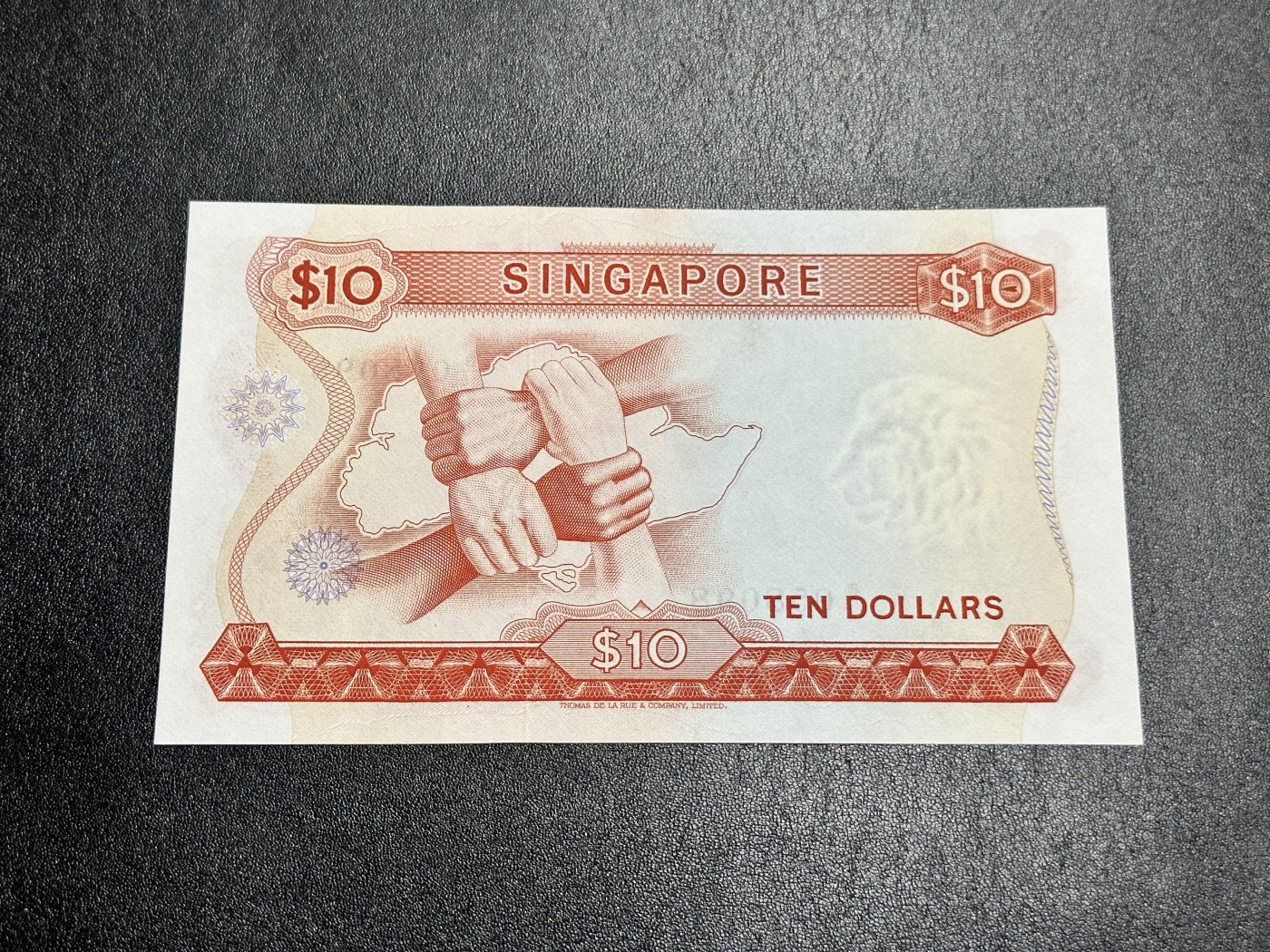 《外钞收藏家》第二百九十五期（连拍第三场） 新加坡花版10元 无折 有潮