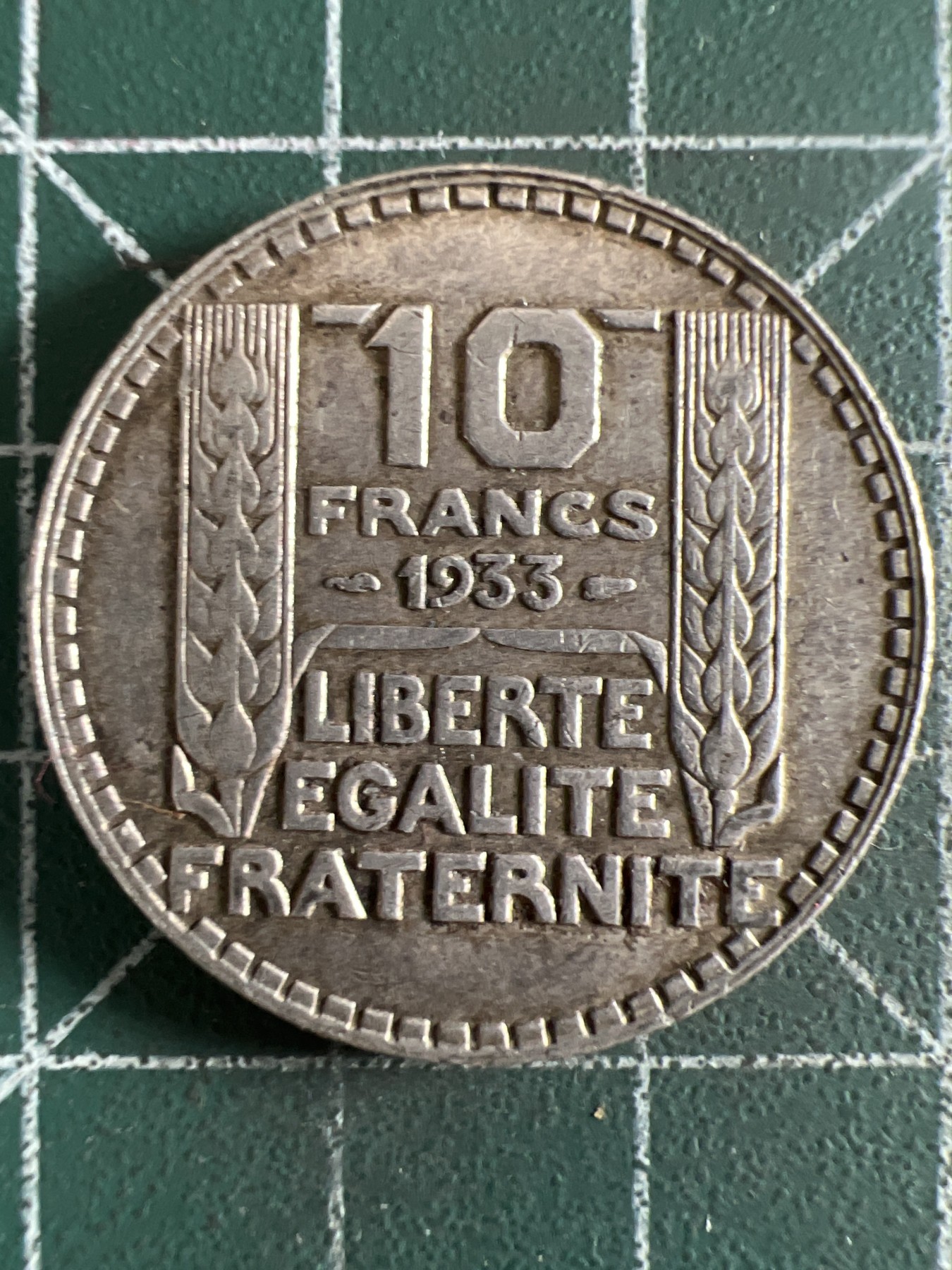 第395期 银币专场 （无押金，捡漏，全场20包邮，偏远地区除外，接收代拍业务） 法国谷物女神10法郎银币